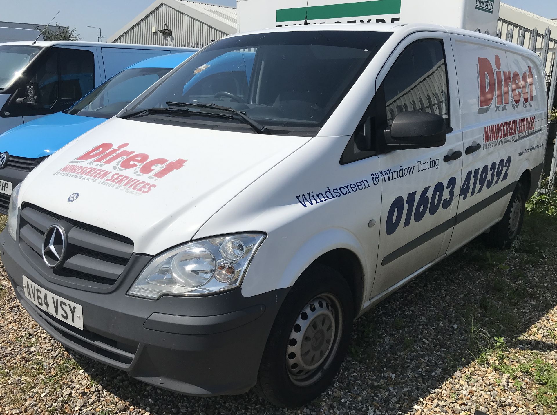 MERCEDES BENZ VITO LONG DIESEL, 113CDI Panel Van, Registration AV64 VSY, First Registered 24th - Image 3 of 16