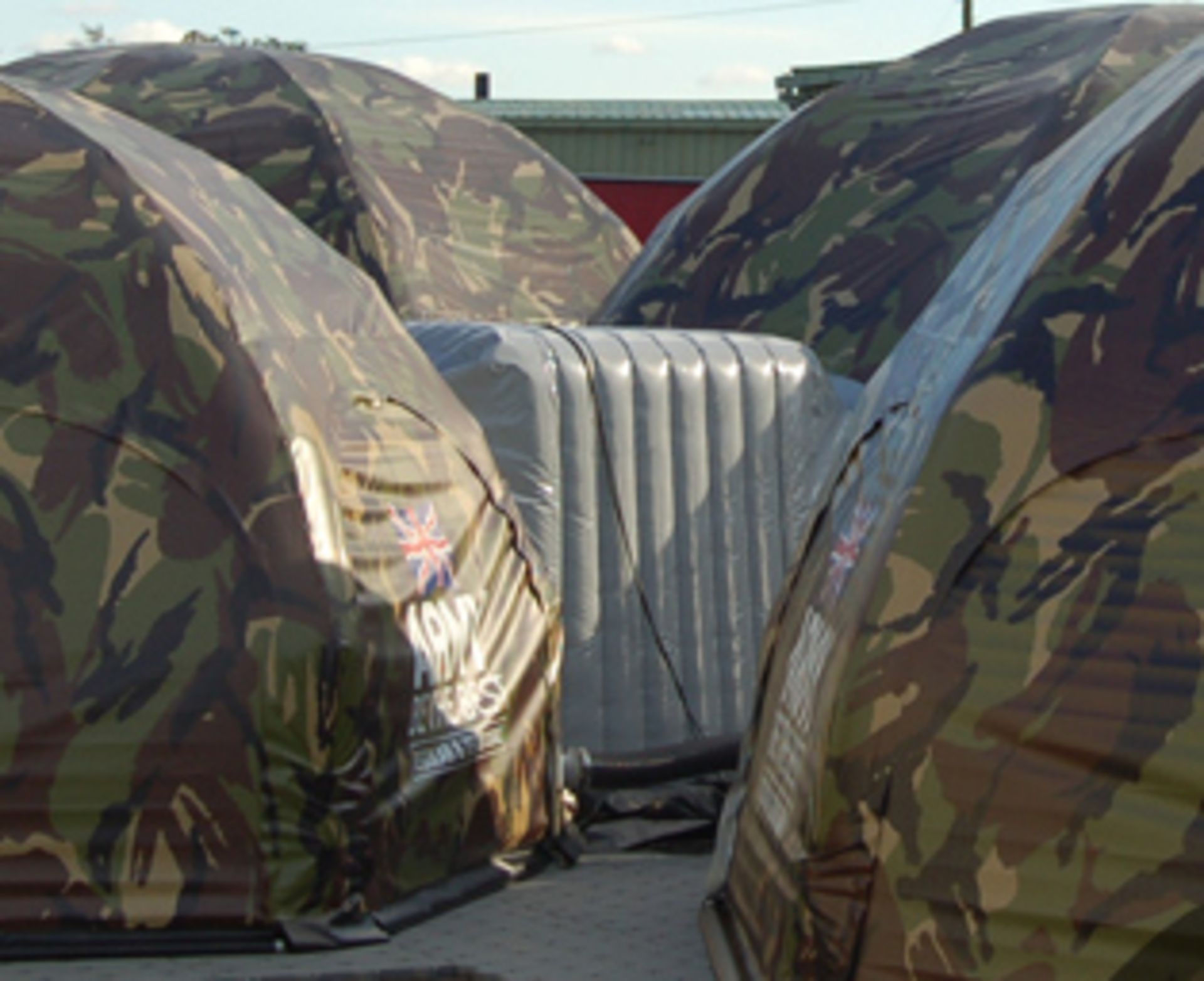 3 Inflatable Connection Tunnels, 2.5m (3 bags) (Library Pictures of Similar Installed Structures –