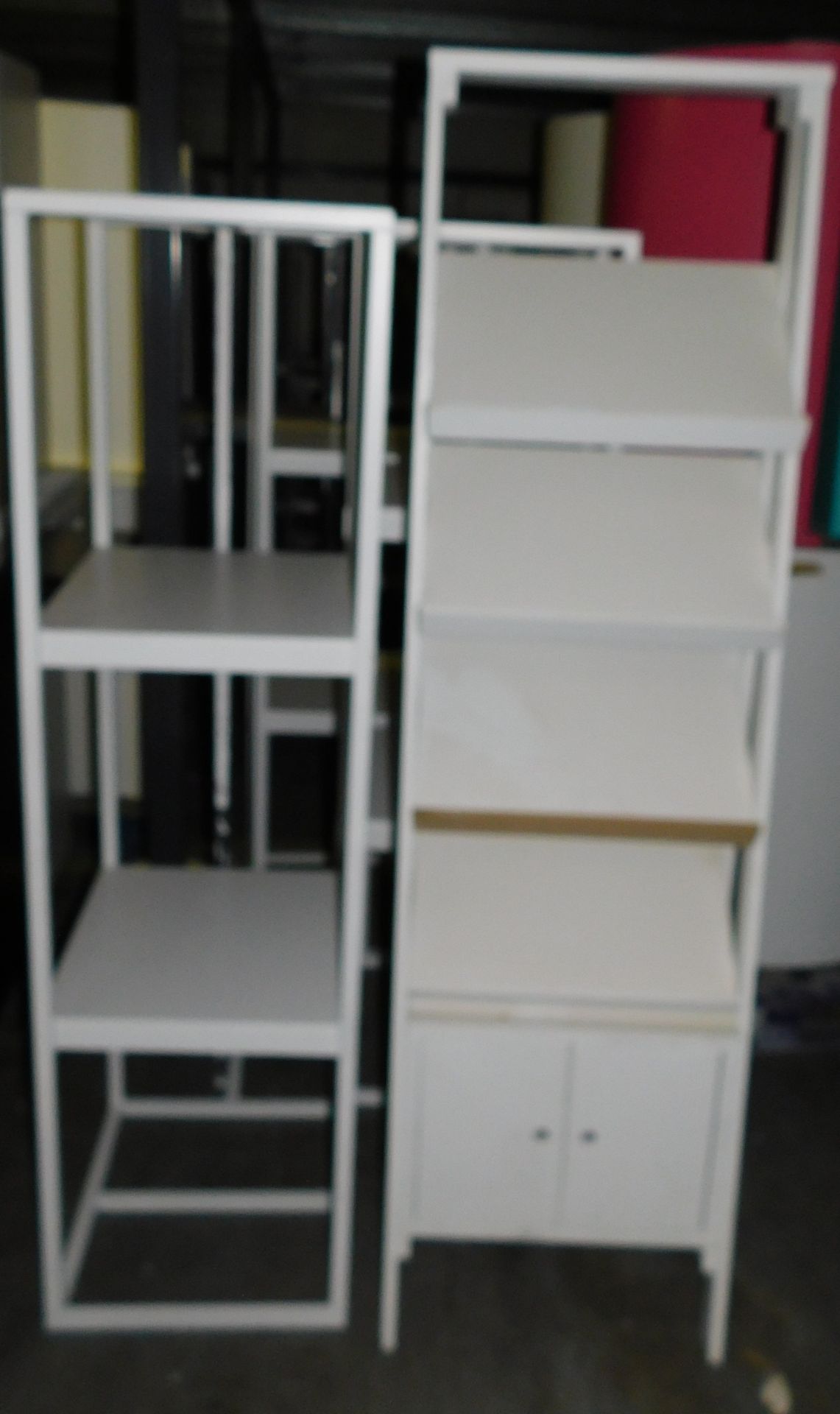 9 Shelving Units & Magazine Stand (Located Huntingdon, See General Notes for More Details) - Image 2 of 2