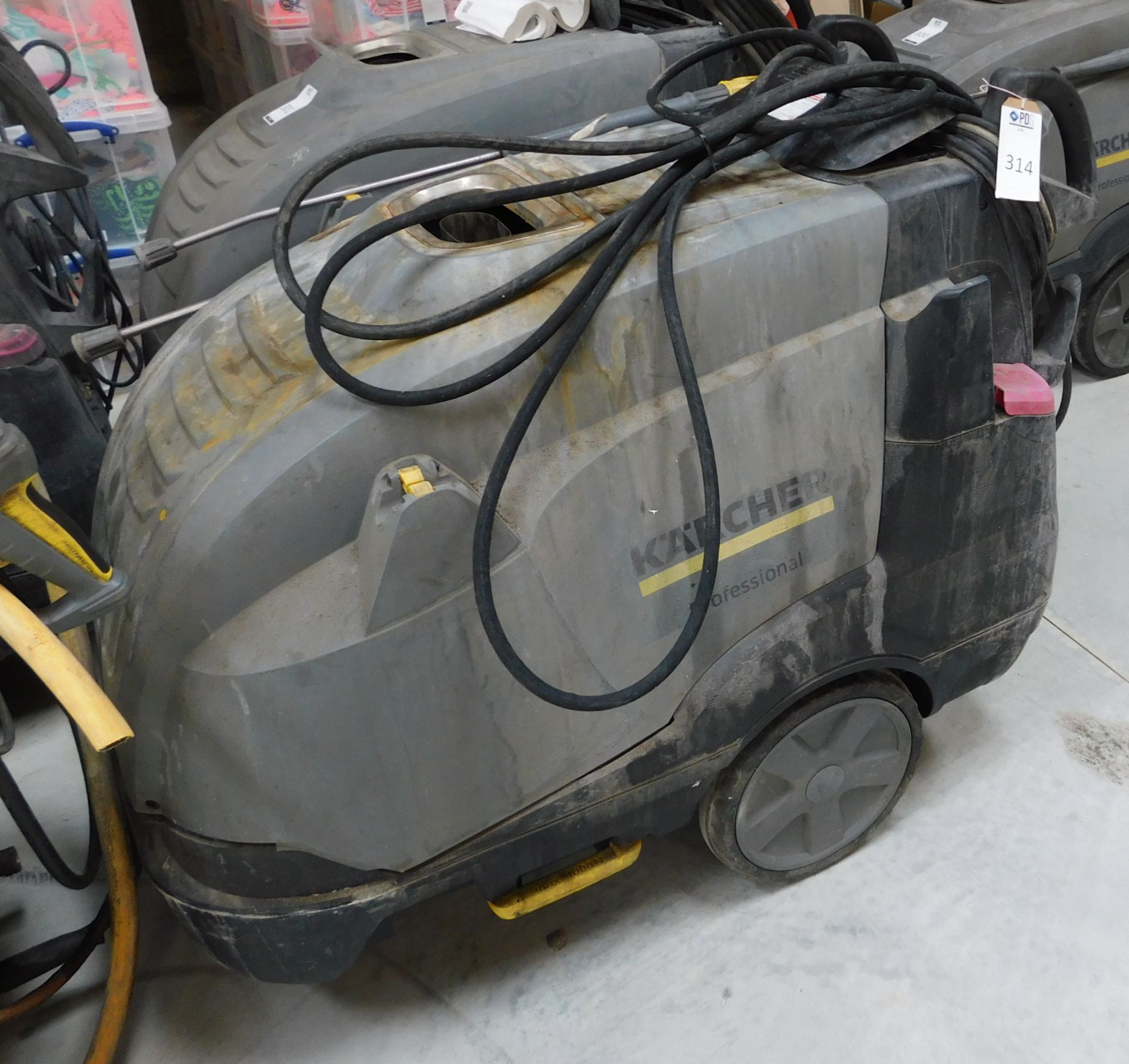 Karcher RM110/HDS 7/10-4M Hot Water High-Pressure Washer Serial No. 010167 (Located Brentwood, See