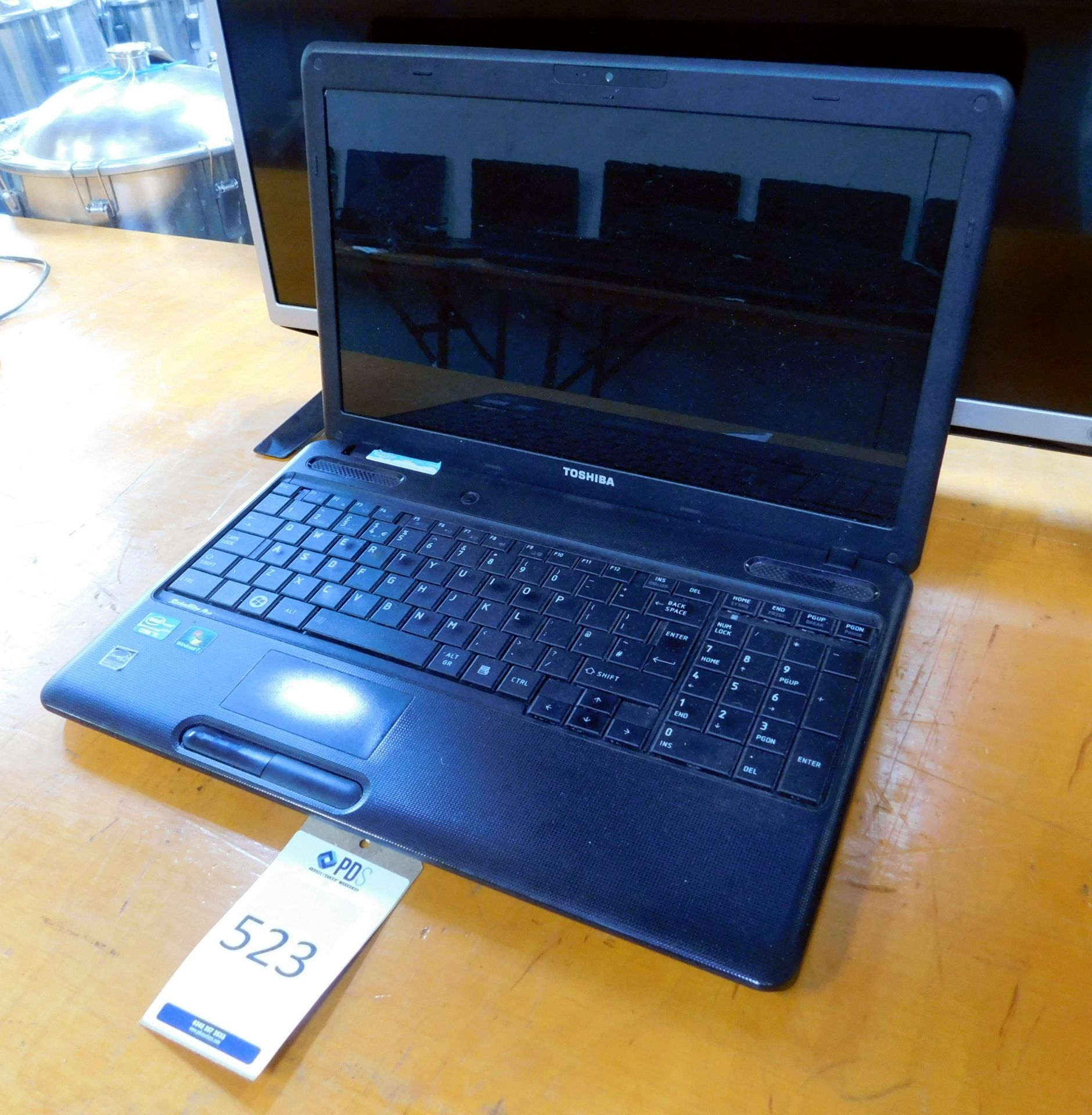 Toshiba Satellite Pro Core I5 Laptop with Charger (No HDD) (Located Brentwood, See General Notes For