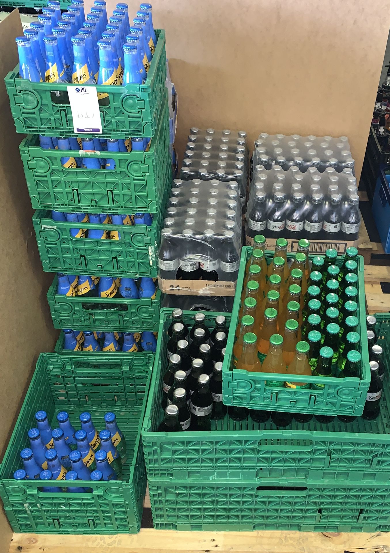 Contents of Pallet to Include; 440 Bottles of Diet Coke, 200ml, 250 bottles of Schewppes Lemonade, - Image 2 of 2