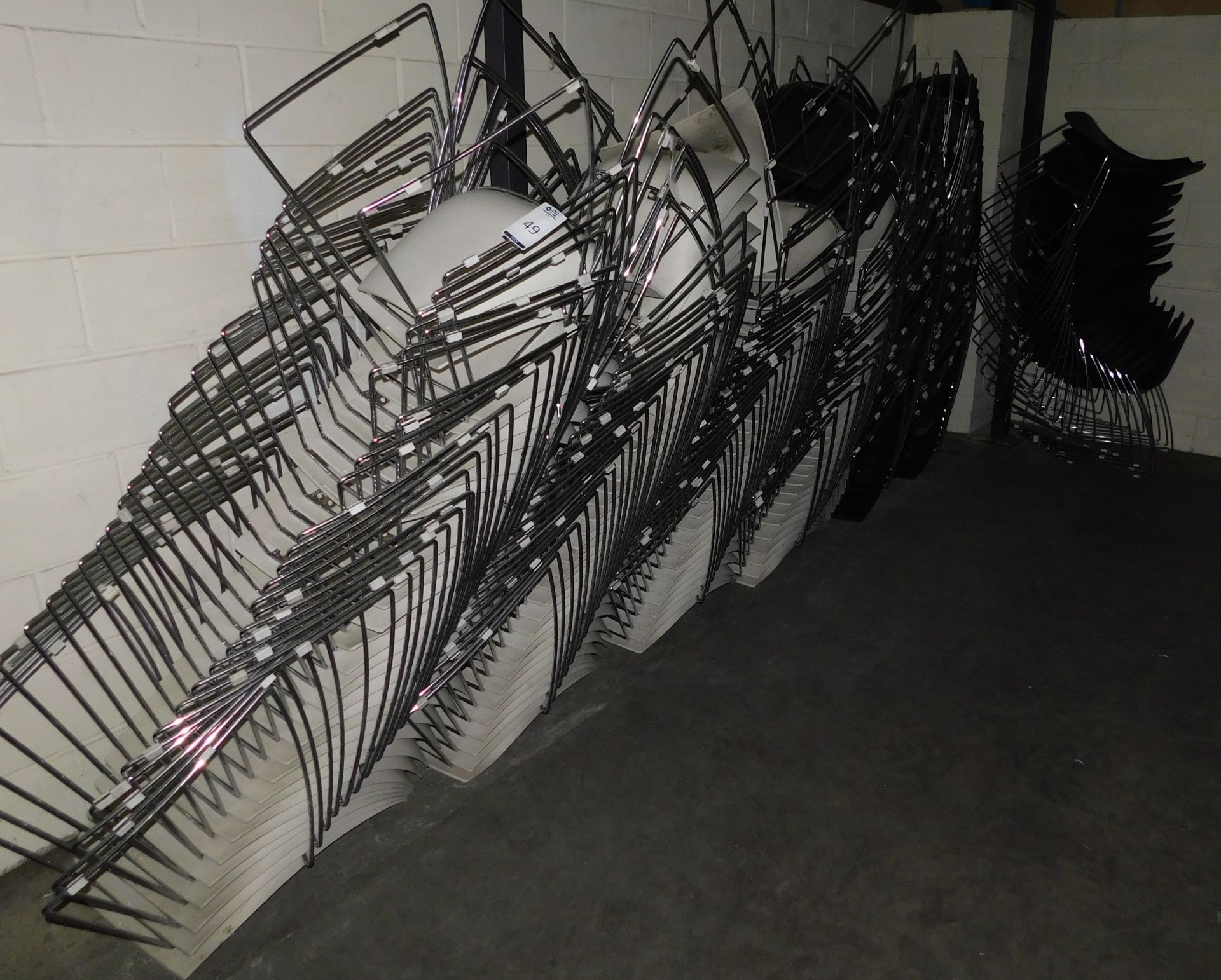 Approximately 200 Hoop Chairs, Black & White (Located Huntingdon, See General Notes for More - Image 3 of 4