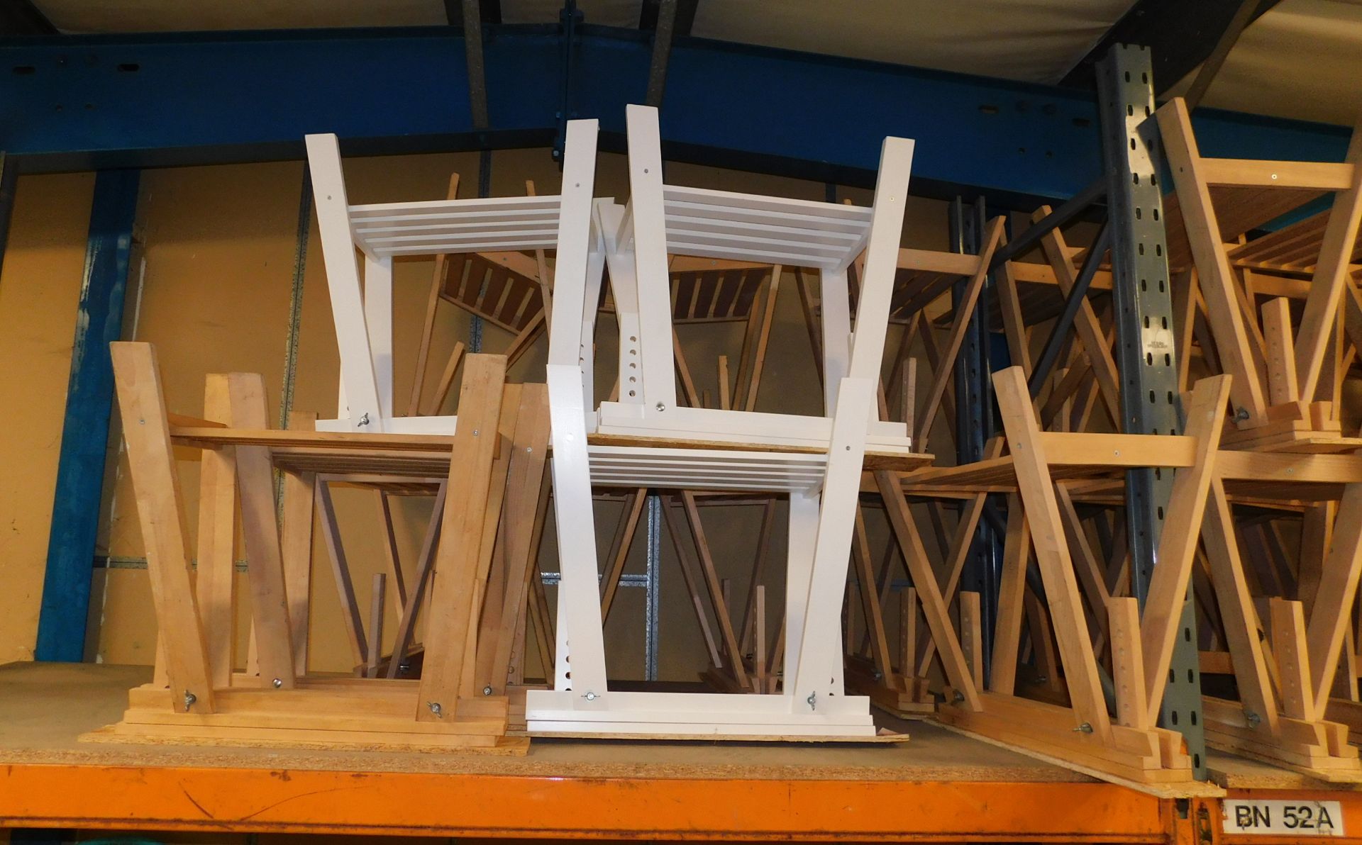 110 Wooden Framed Trestles (Located Huntingdon, See General Notes for More Details) - Image 4 of 12