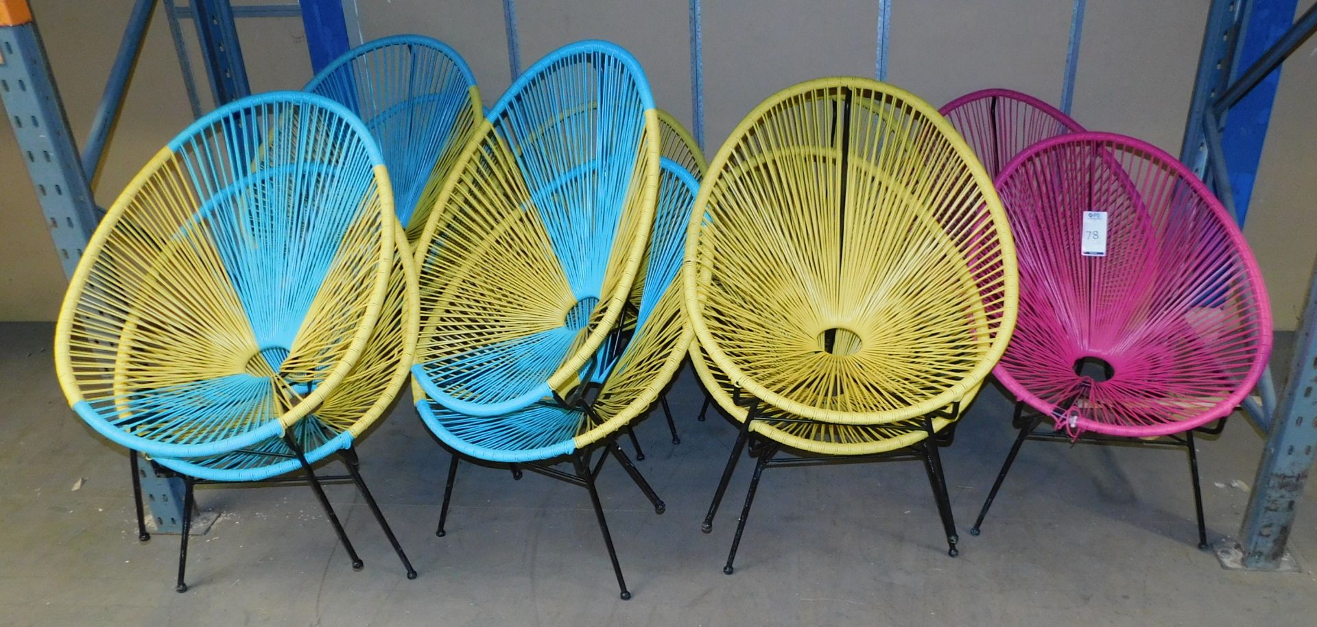 12 Acapulco Chairs (Located Huntingdon, See General Notes for More Details) - Image 3 of 3