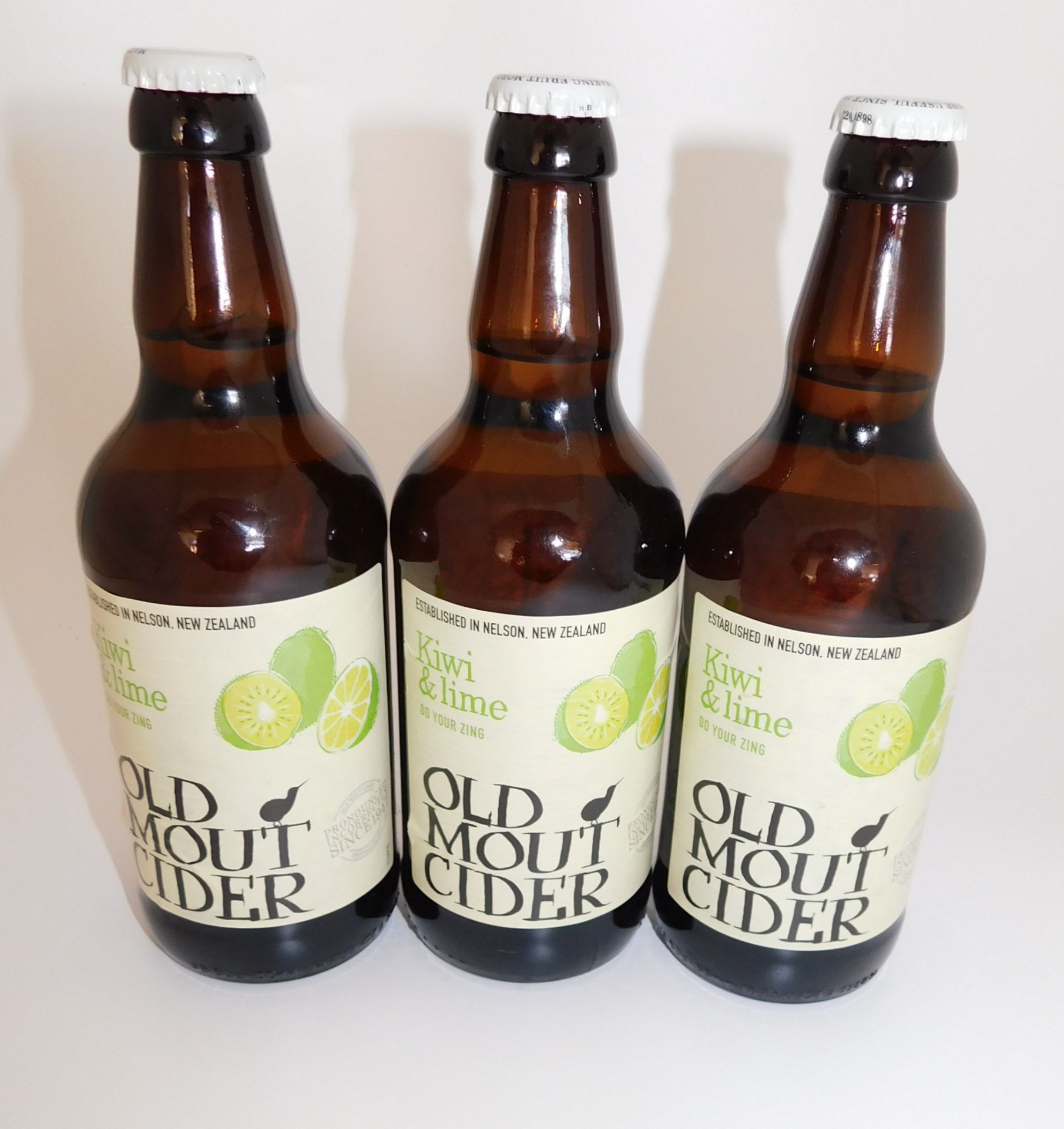 165 Bottles of Old Mout Cider, 500ml, Kiwi & Lime (Plastic Crates Not Included) (Located Stockport –