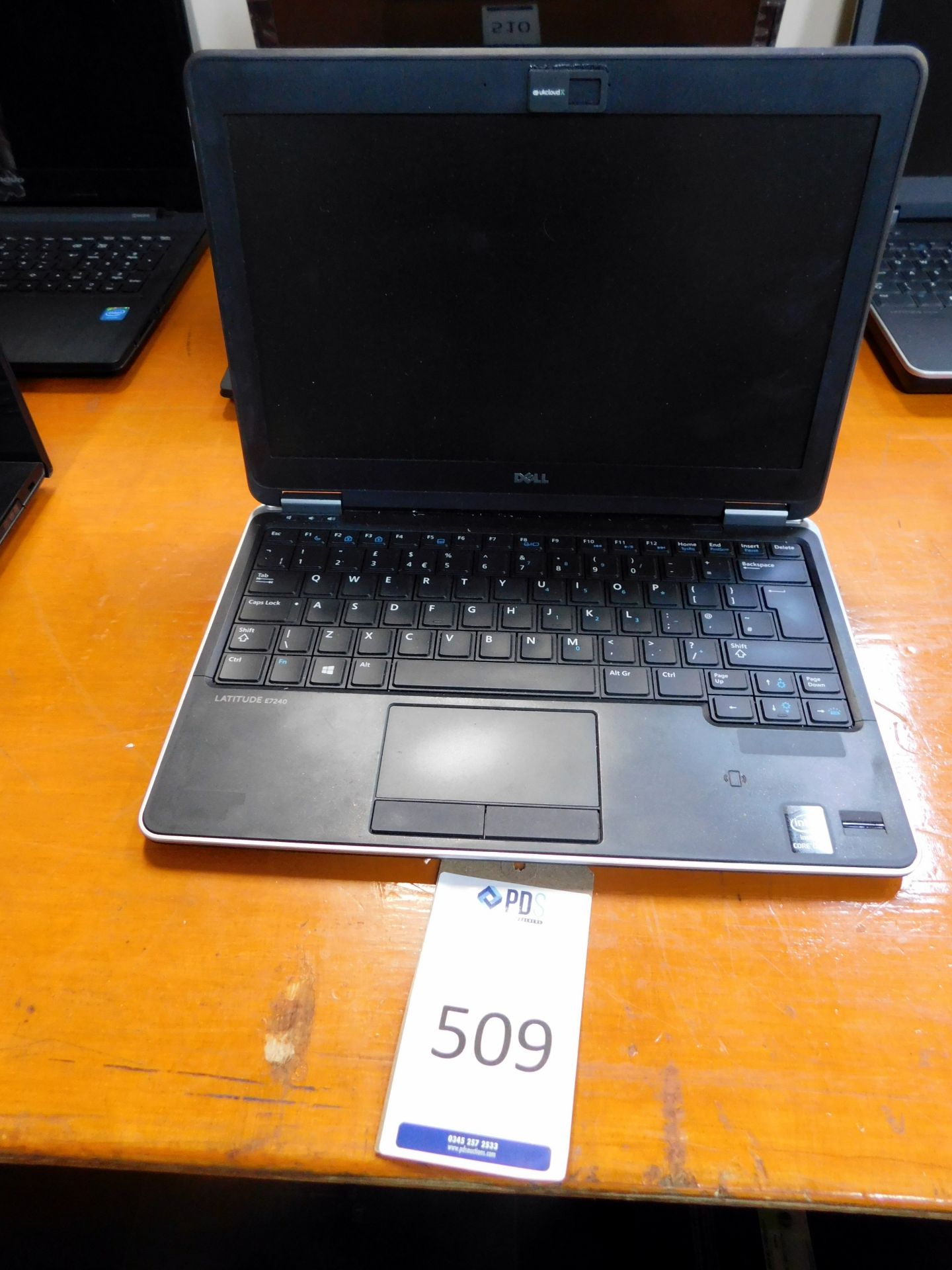 Dell Latitude E7240 Core I7 Laptop (No HDD) (Located Brentwood, See General Notes For More Details)