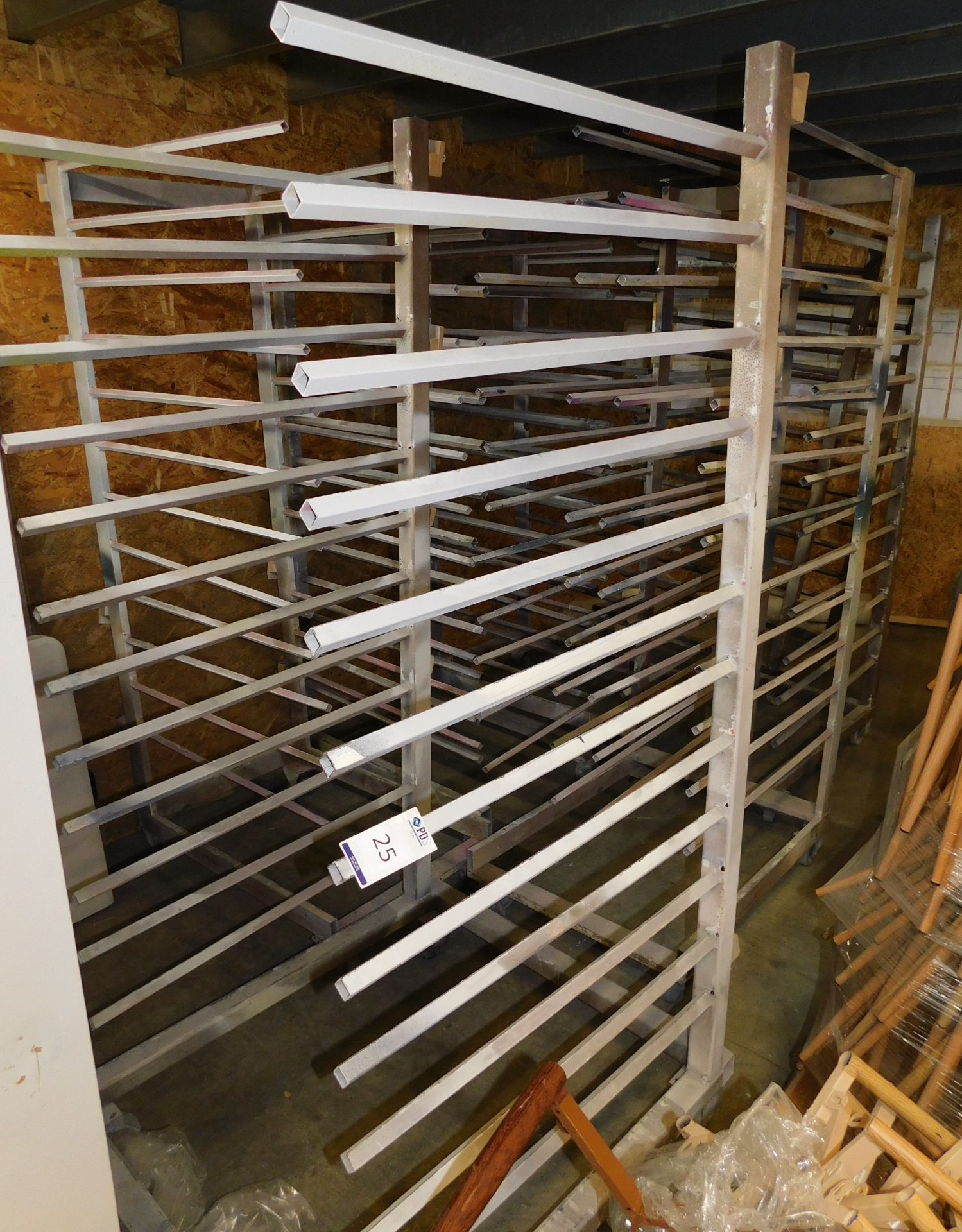 8 Mobile Drying Racks (Located Huntingdon, See General Notes for More Details)