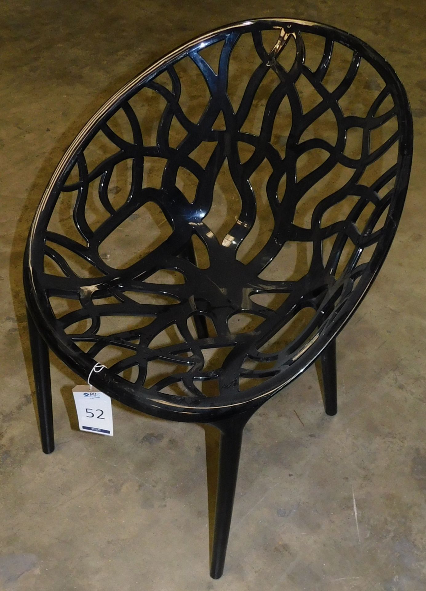 36 Crystal Chairs, Black (Located Huntingdon, See General Notes for More Details) - Image 2 of 3