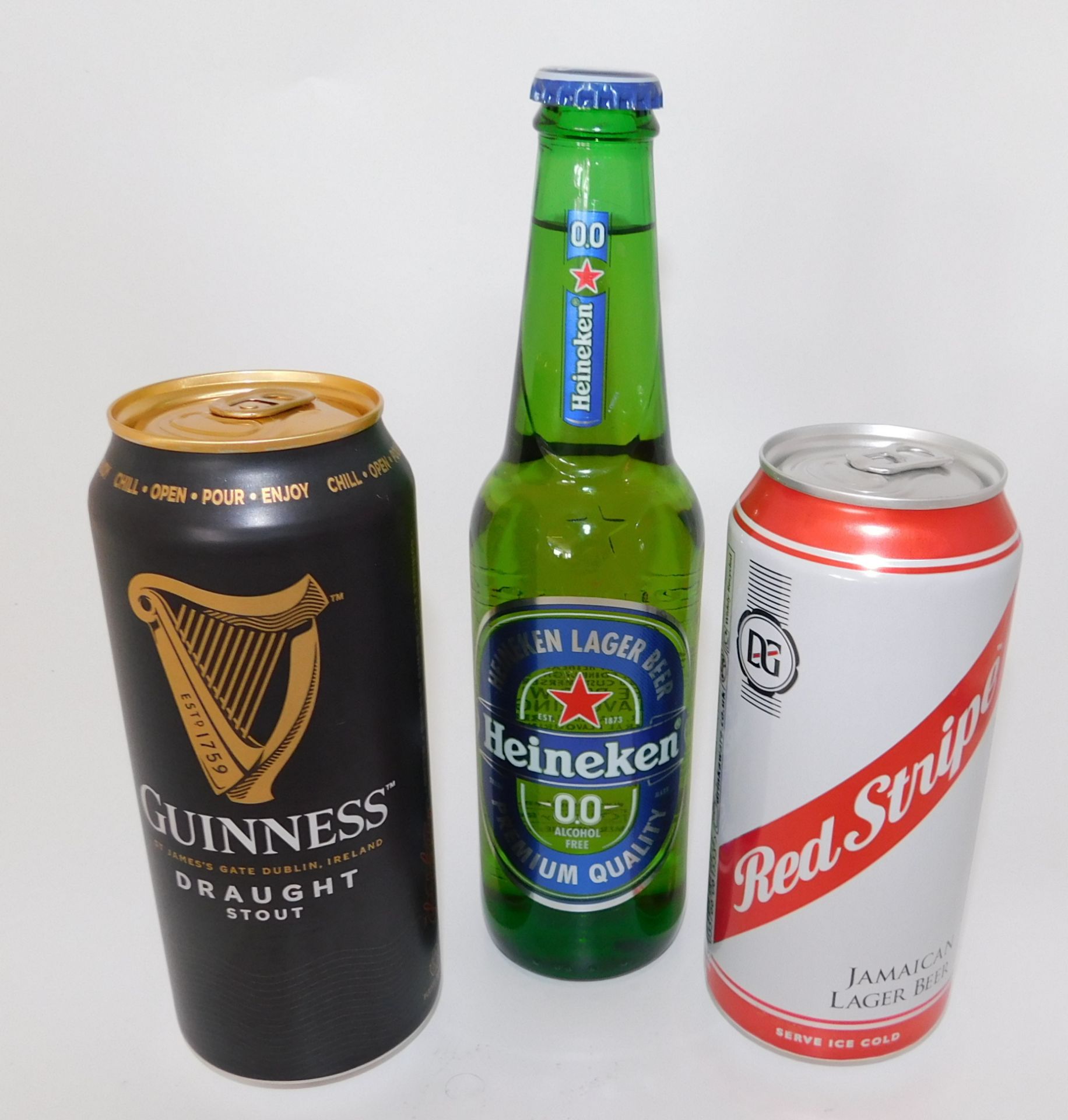 Contents of Pallet to Include 390 Cans of Guinness, 440ml, 45 Cans of Red Stripe, 440ml & 17 Bottles