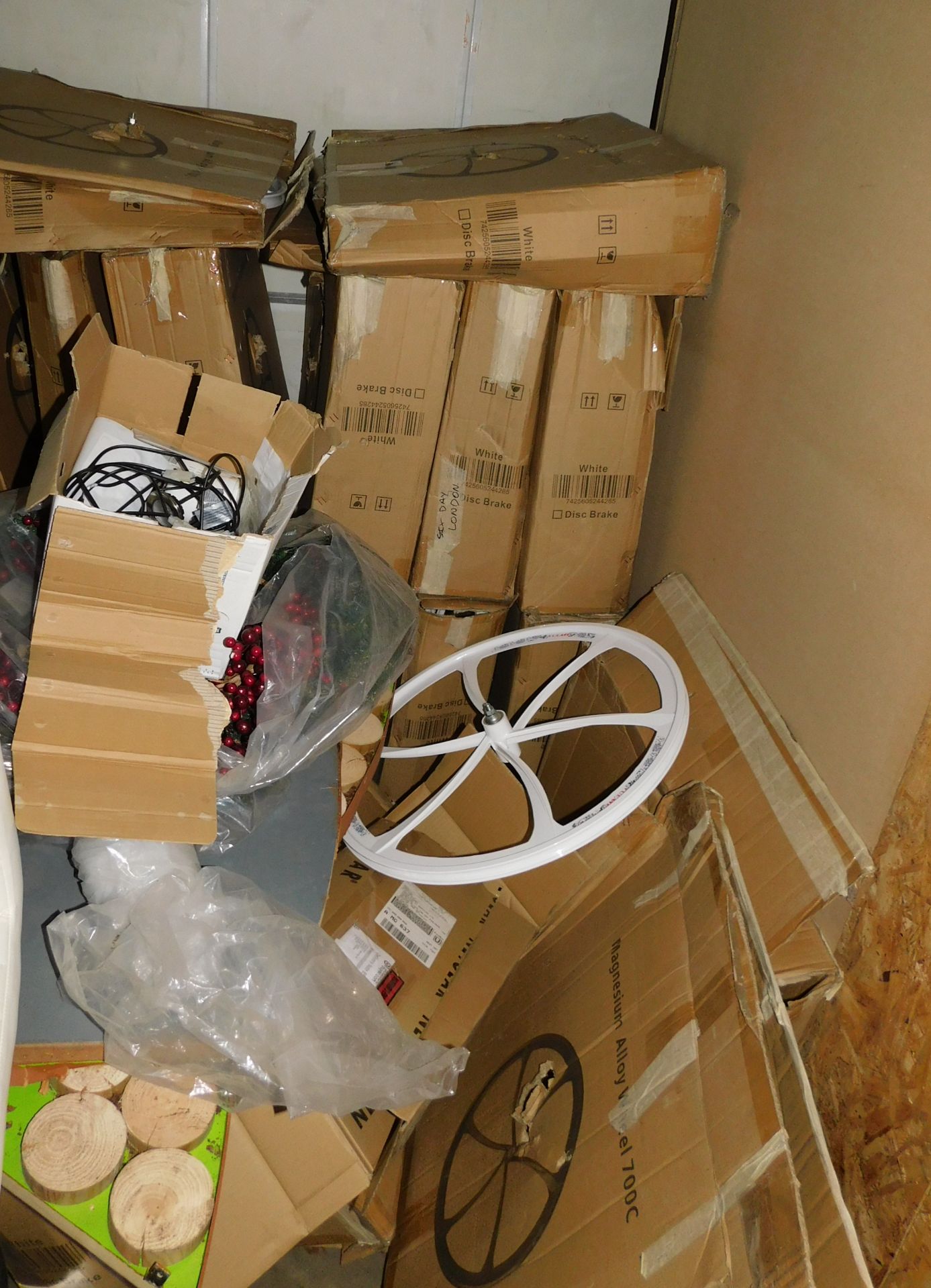 Contents of Mezzanine of Room Dressing Equipment etc. (Located Huntingdon, See General Notes for