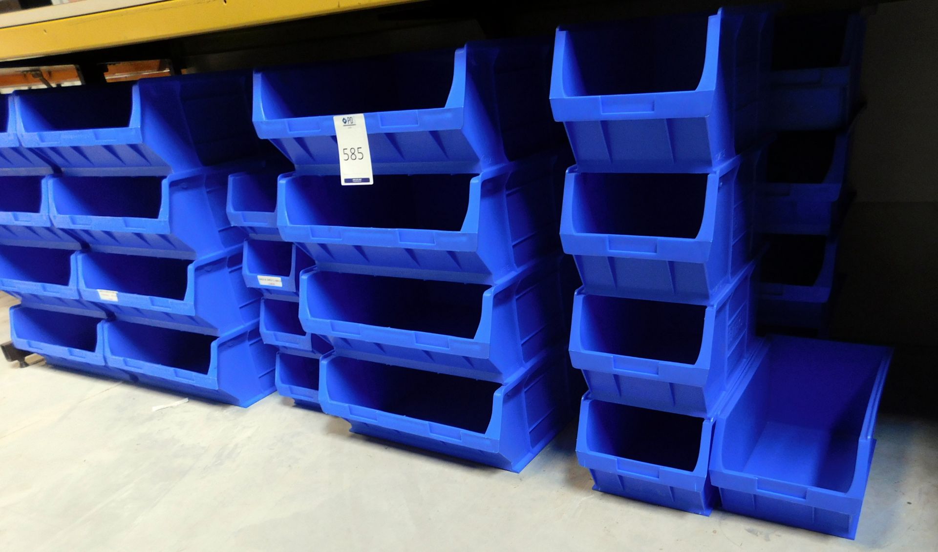 Approx 50 Barton Plastic Storage Bins (Located Brentwood, See General Notes For More Details)