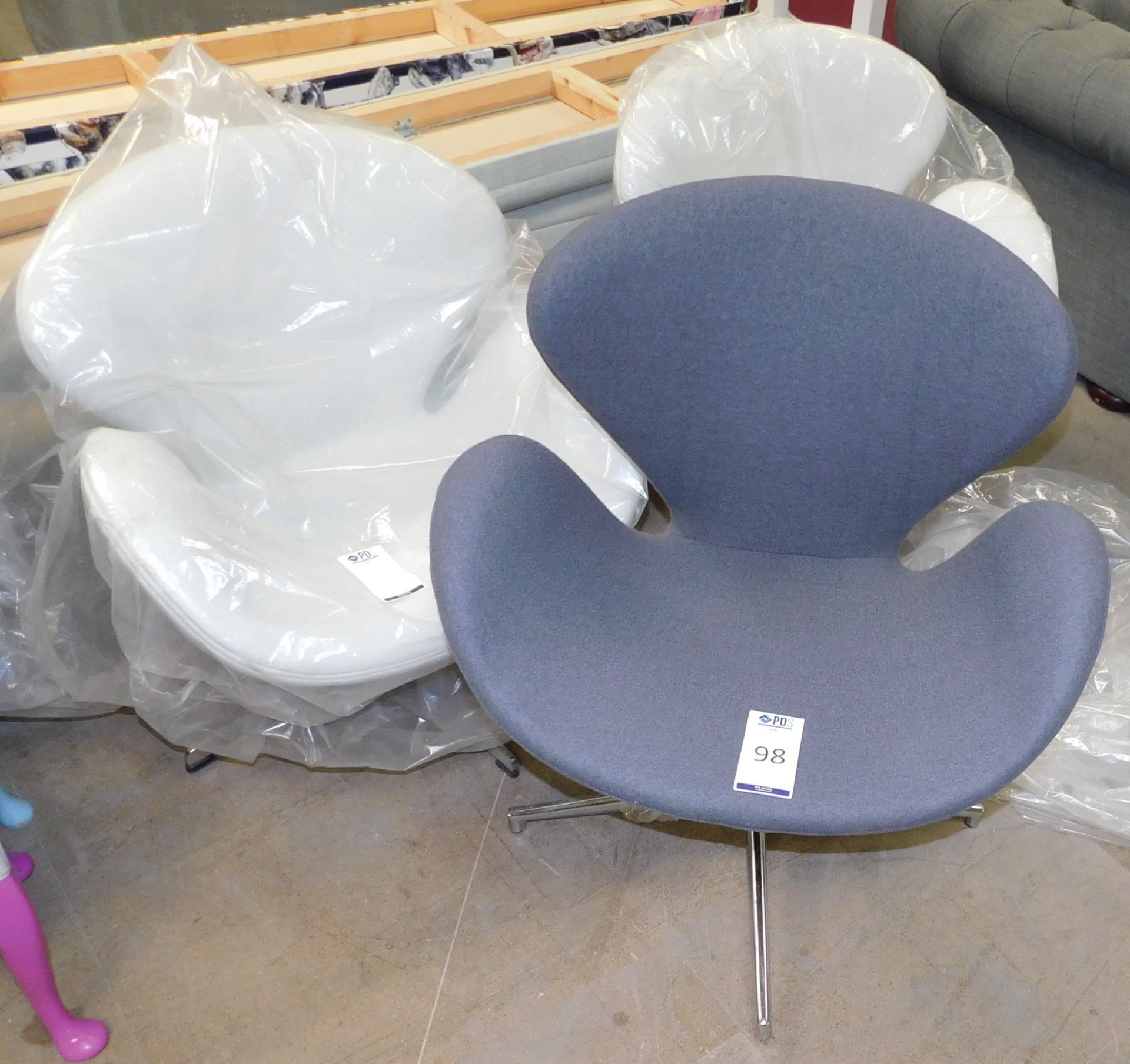 3 Swivel Chairs (Located Huntingdon, See General Notes for More Details)