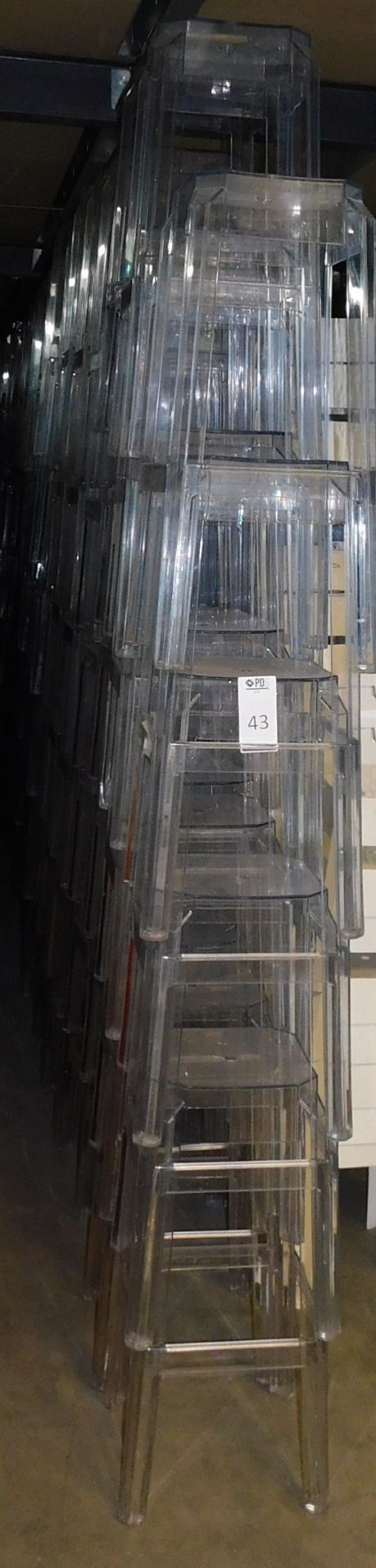 135 High Perspex Fox Stools, Clear (Located Huntingdon, See General Notes for More Details) - Image 3 of 4