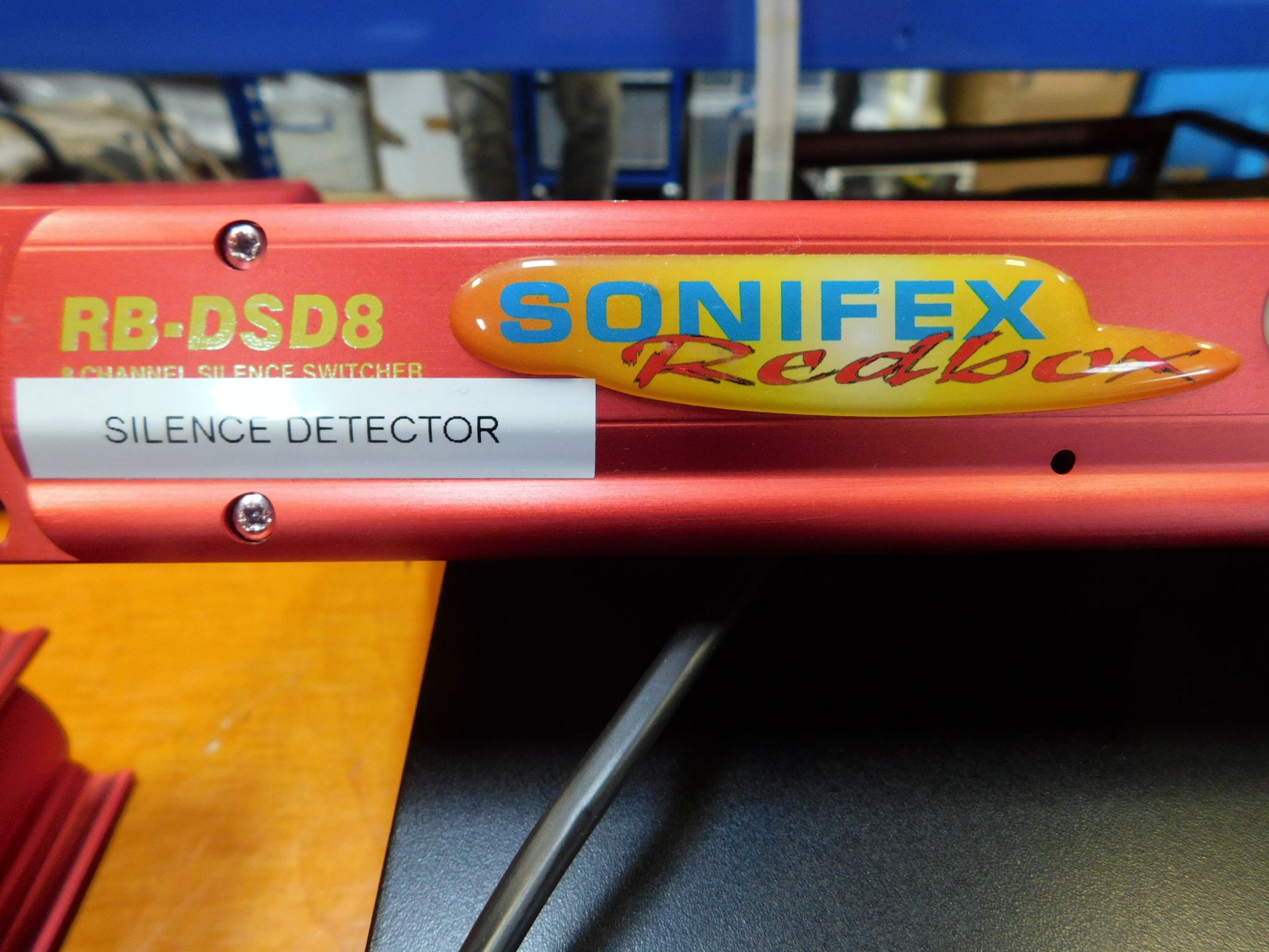 Sonifex Redbox Model RB-DSD8 Silencer Detector (Located Brentwood, See General Notes For More