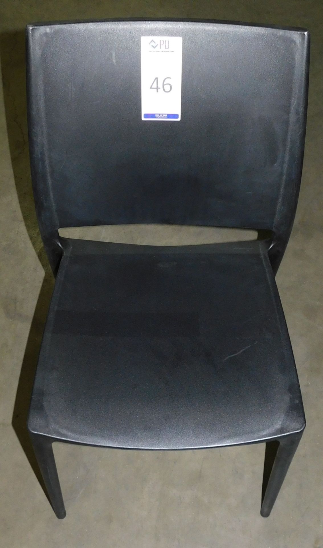 260 Stax Chairs, Black (Located Huntingdon, See General Notes for More Details)