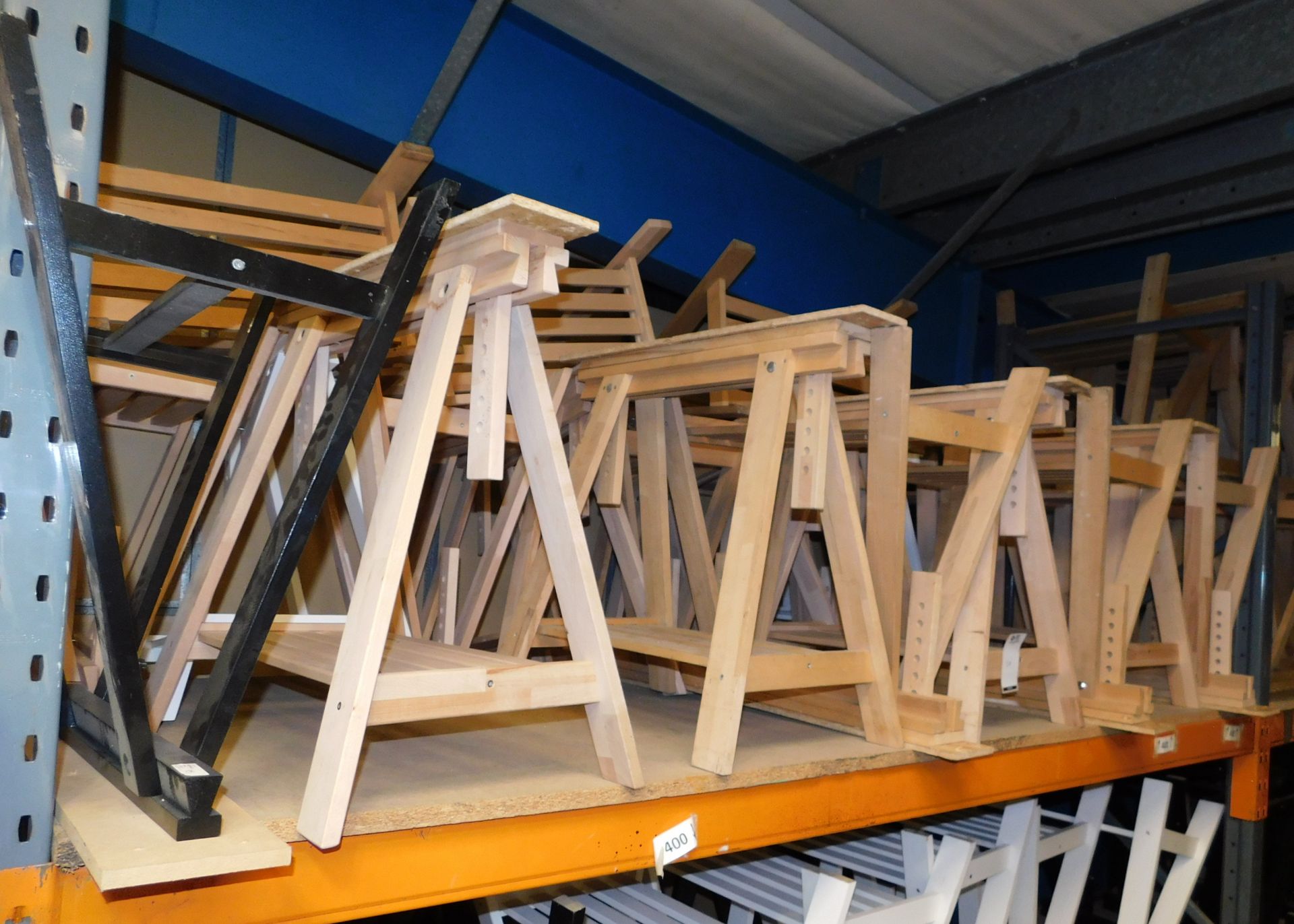 110 Wooden Framed Trestles (Located Huntingdon, See General Notes for More Details) - Image 7 of 12
