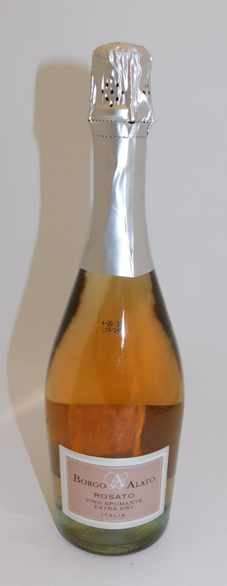 12 Bottles of Borgo Alato Rosato Vino Spumante, 75cl (Located Stockport – See General Notes for More