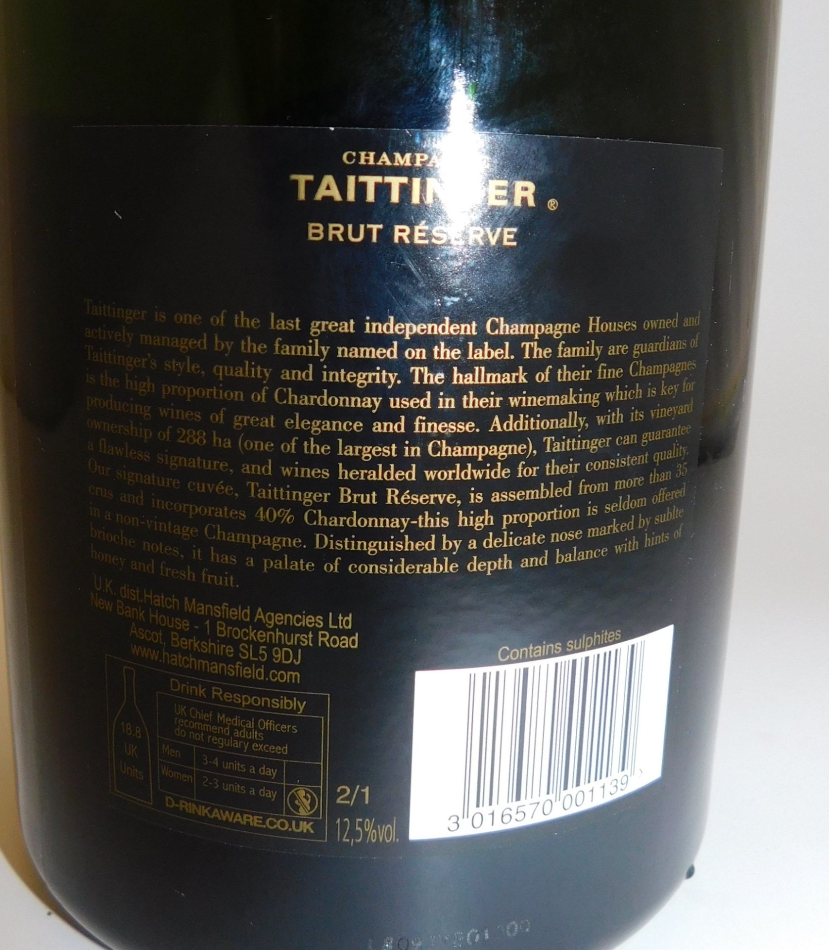 6 Magnum Bottles of Tattinger Brut Reserve Champagne, 1.5L (Located Stockport – See General Notes - Image 2 of 4