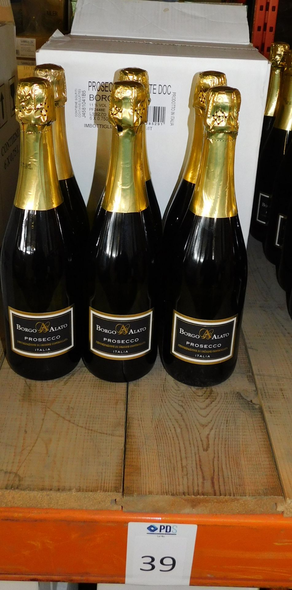 18 Bottles of Borgo Alato Prosecco, 75cl (Located Stockport – See General Notes for More Details) - Image 2 of 2