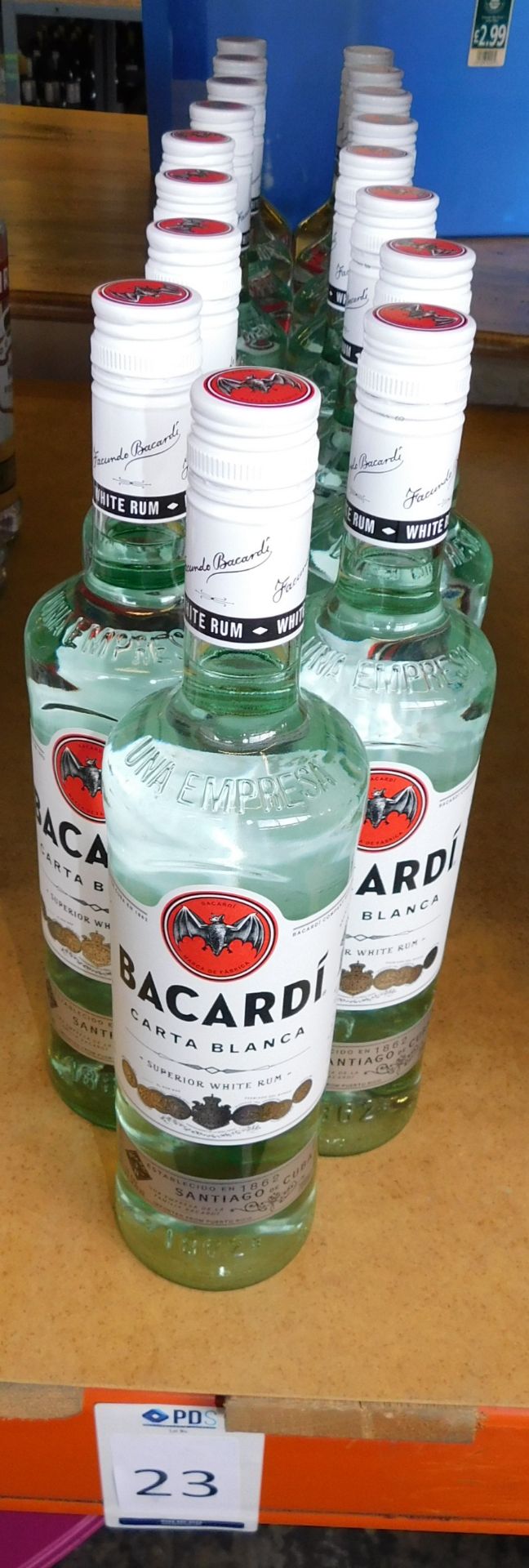 17 Bottles of Bacardi Superior White Rum, 700ml (Located Stockport – See General Notes for More - Image 2 of 2