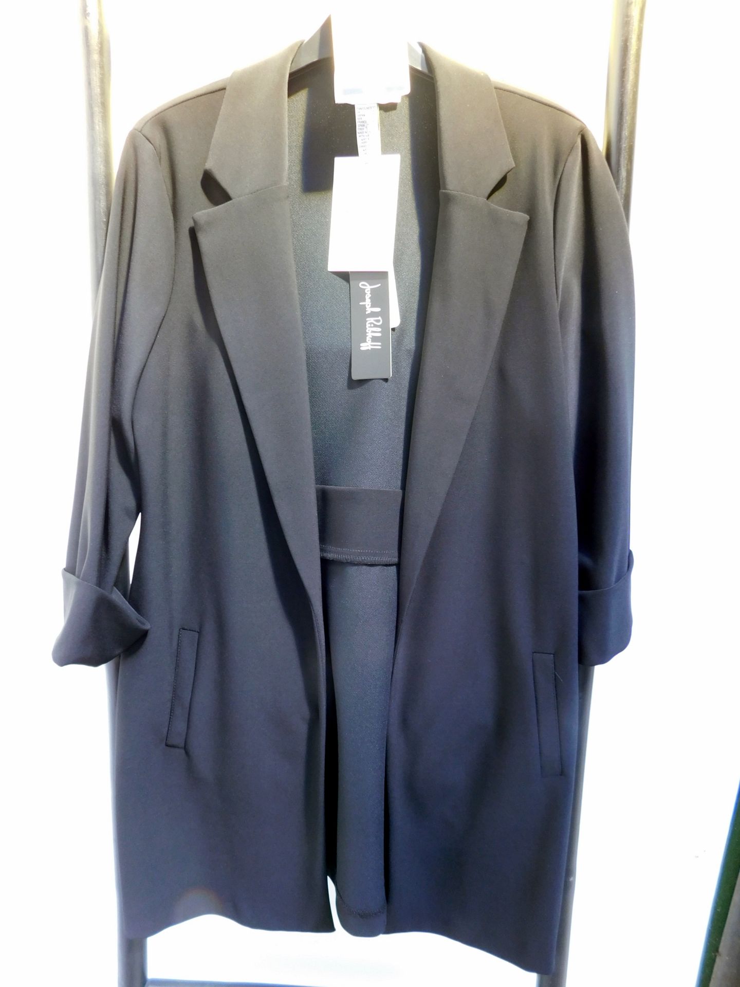 Joseph Ribkoff Coat, Style: 194192, Shade: Black, Size 12 (Located Brentwood, See General Notes