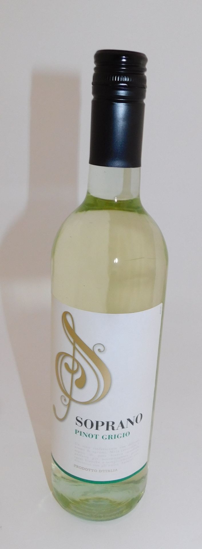 18 Bottles of Soprano Pinot Grigio, 75cl (Located Stockport – See General Notes for More Details)