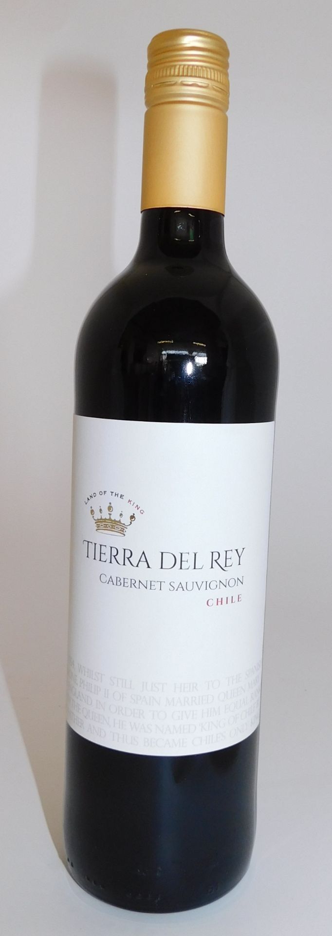 24 Bottles of Tierra Del Rey Cabernet Sauvignon, 75cl (Located Stockport – See General Notes for