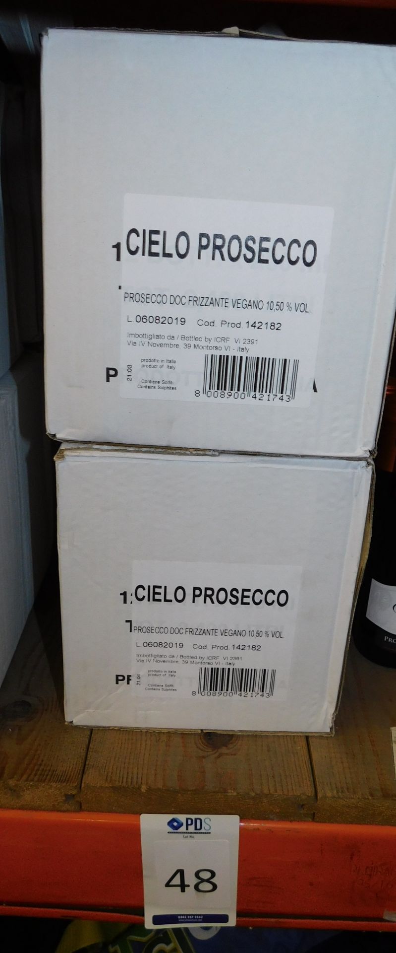 48 Bottles of Cielo Prosecco, 200ml (Located Stockport – See General Notes for More Details) - Image 2 of 2