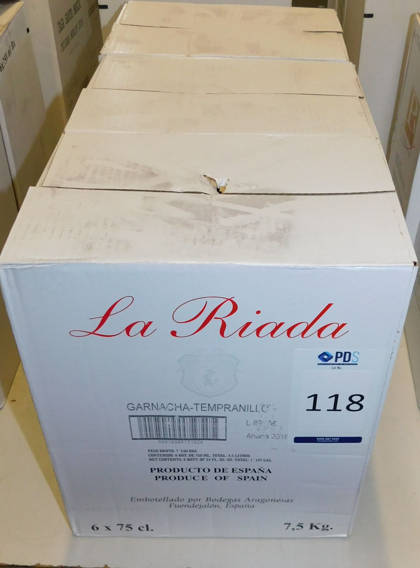 18 Bottles of La Rianda Garnacha Tempranillo, 75cl (Located Stockport – See General Notes for More - Image 2 of 2