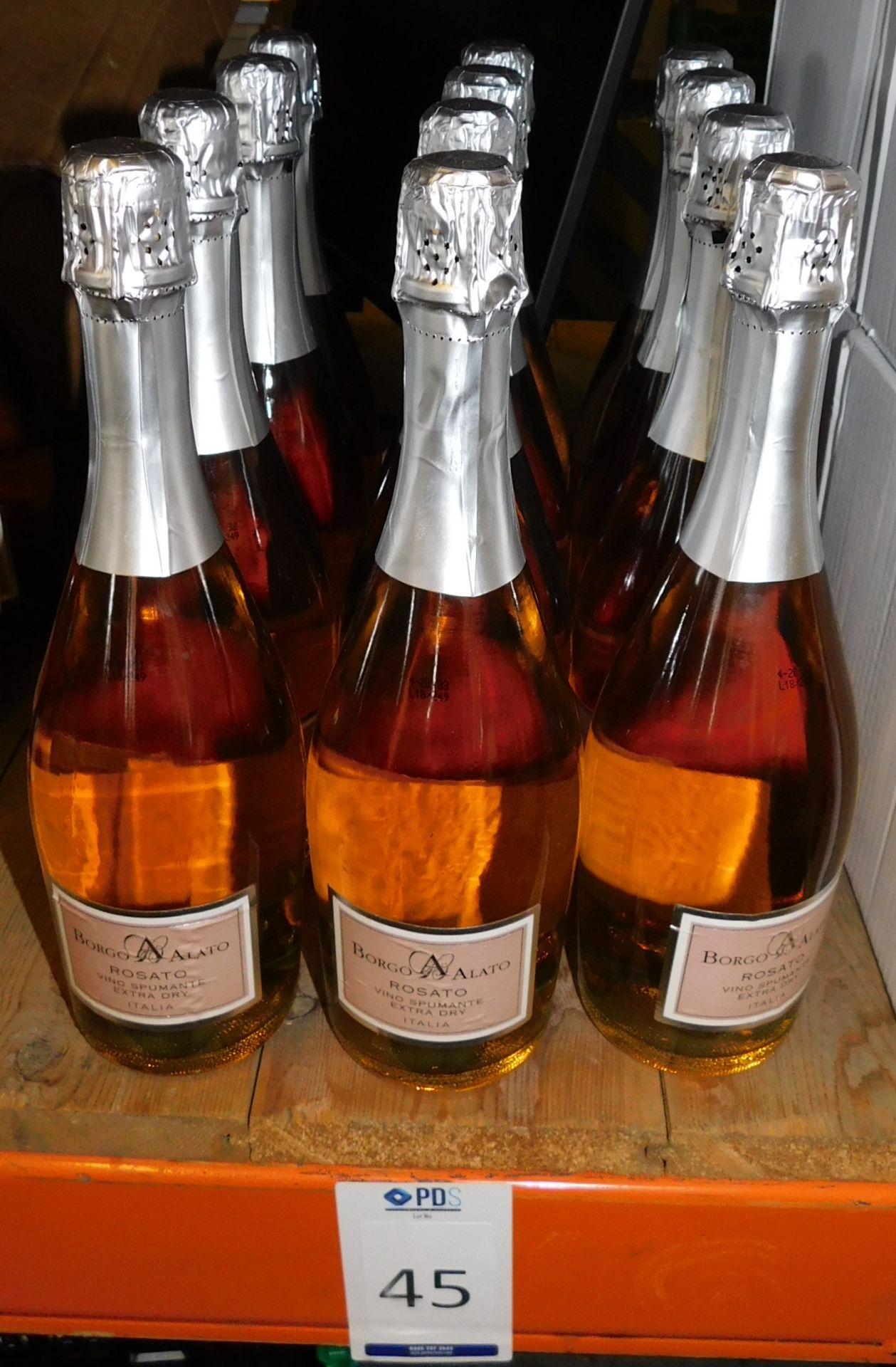 12 Bottles of Borgo Alato Rosato Vino Spumante, 75cl (Located Stockport – See General Notes for More - Image 2 of 2