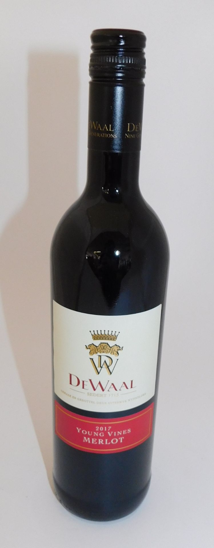 36 bottles of De Waal Merlot, 750ml (Located Stockport – See General Notes for More Details)