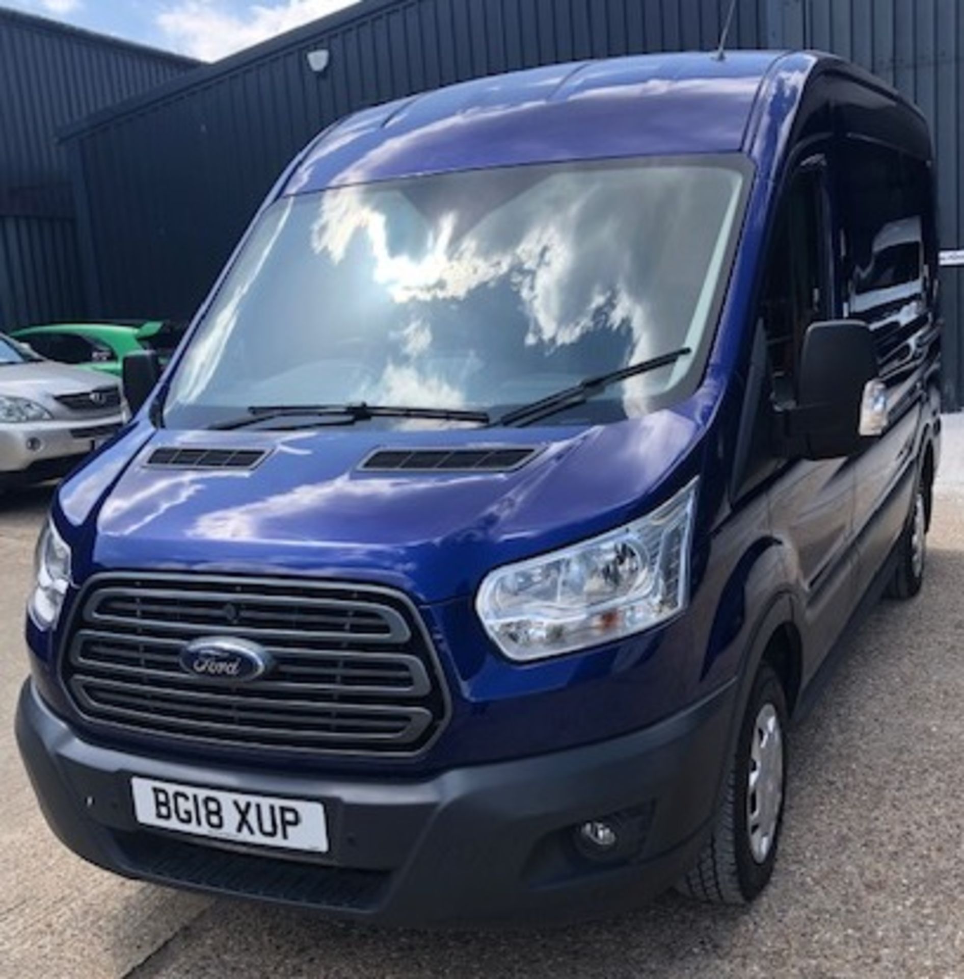 Ford Transit 290 L2 Diesel FWD 2.0 TDCi 130ps H2 Van, Registration BG18 UXP, First Registered 31st - Image 2 of 14