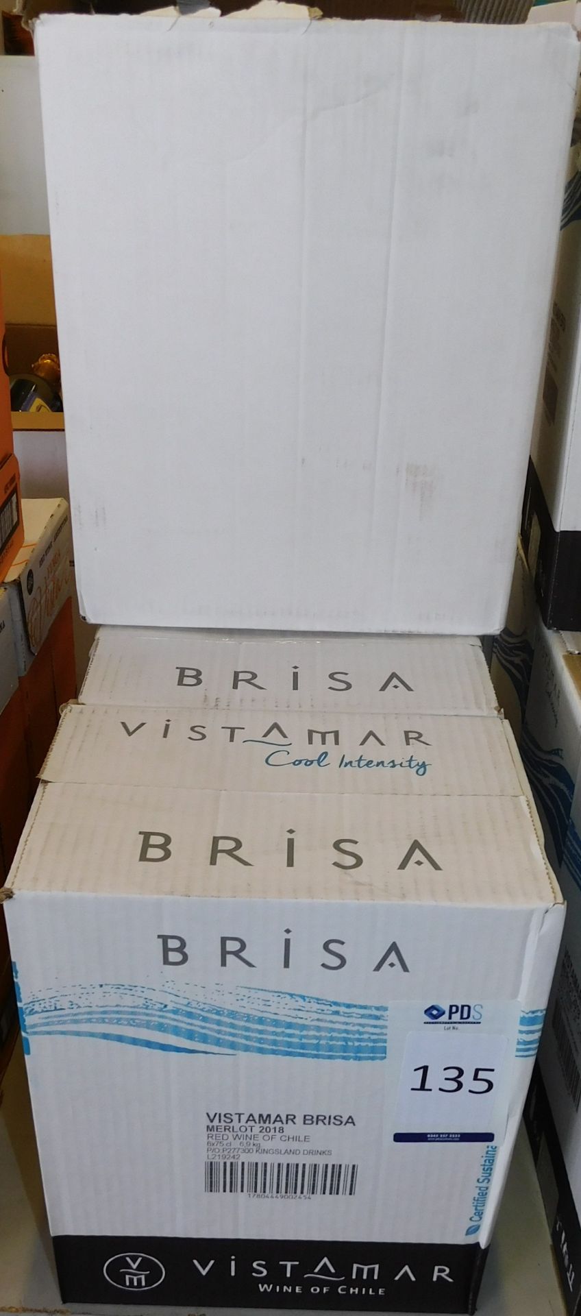 24 Bottles of Brisa Merlot, 75cl (Located Stockport – See General Notes for More Details) - Image 2 of 2