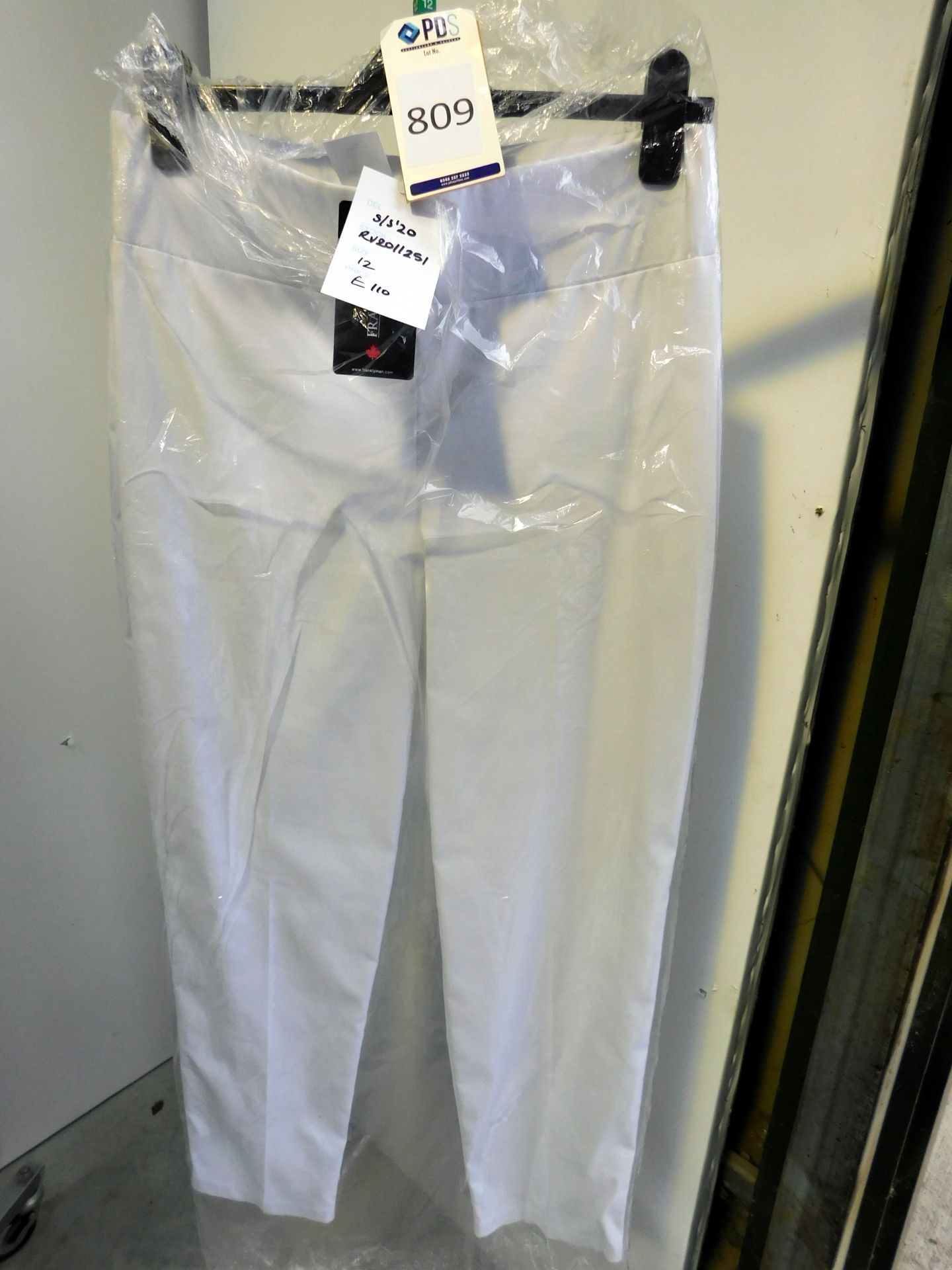 Frank Lyman Trousers, Style: 196414, Shade: White, Size 12 (Located Brentwood, See General Notes for