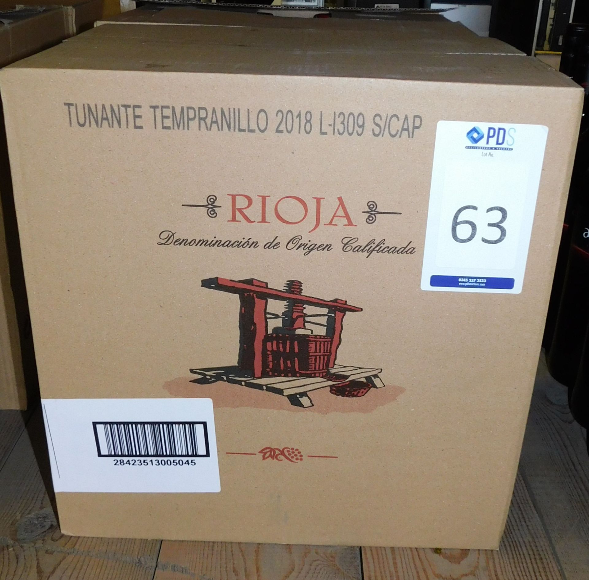 24 Bottles of Turnate de Azabache Tempranilllo 2018 Rioja, 75cl (Located Stockport – See General - Image 2 of 2