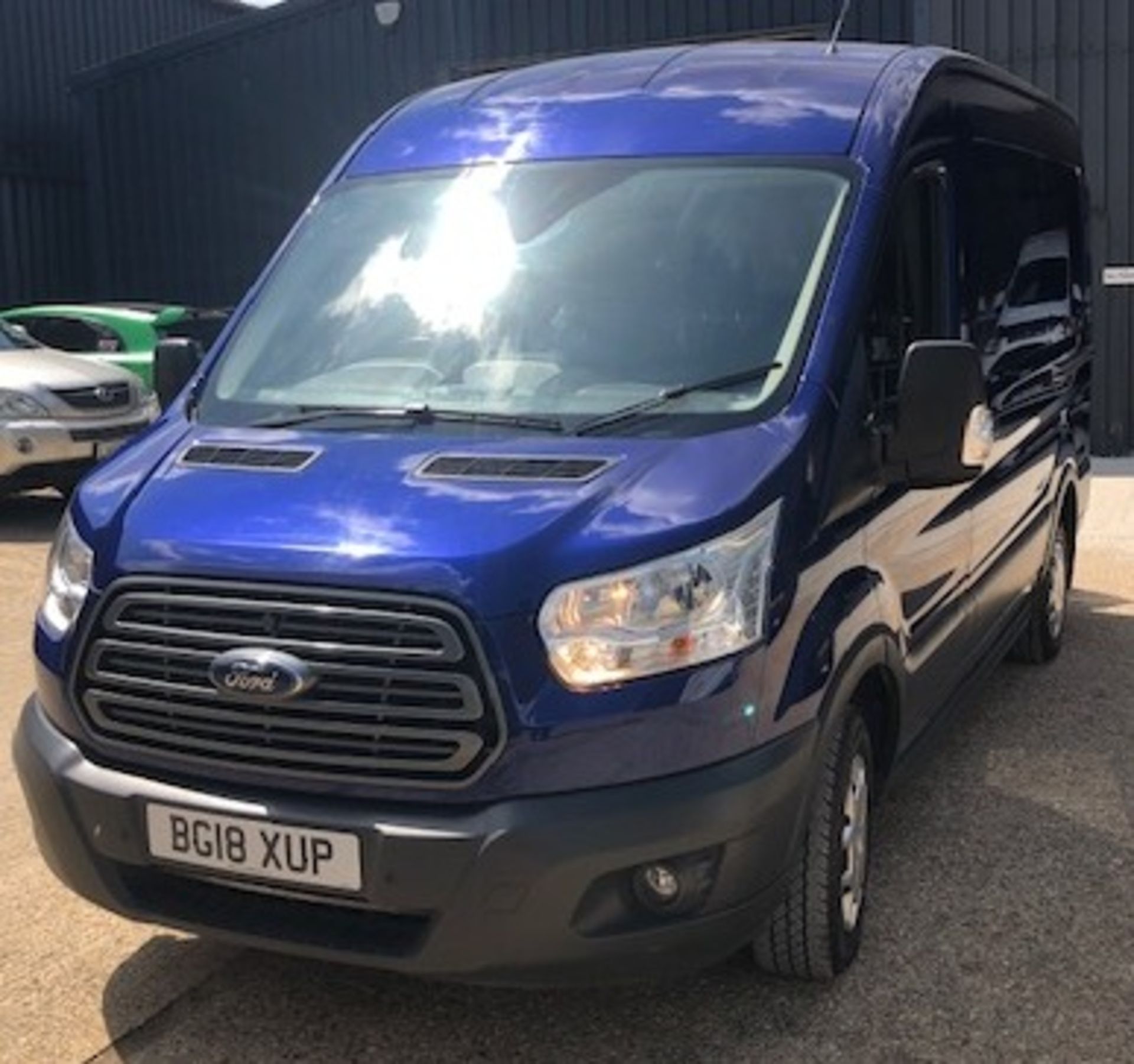 Ford Transit 290 L2 Diesel FWD 2.0 TDCi 130ps H2 Van, Registration BG18 UXP, First Registered 31st - Image 13 of 14