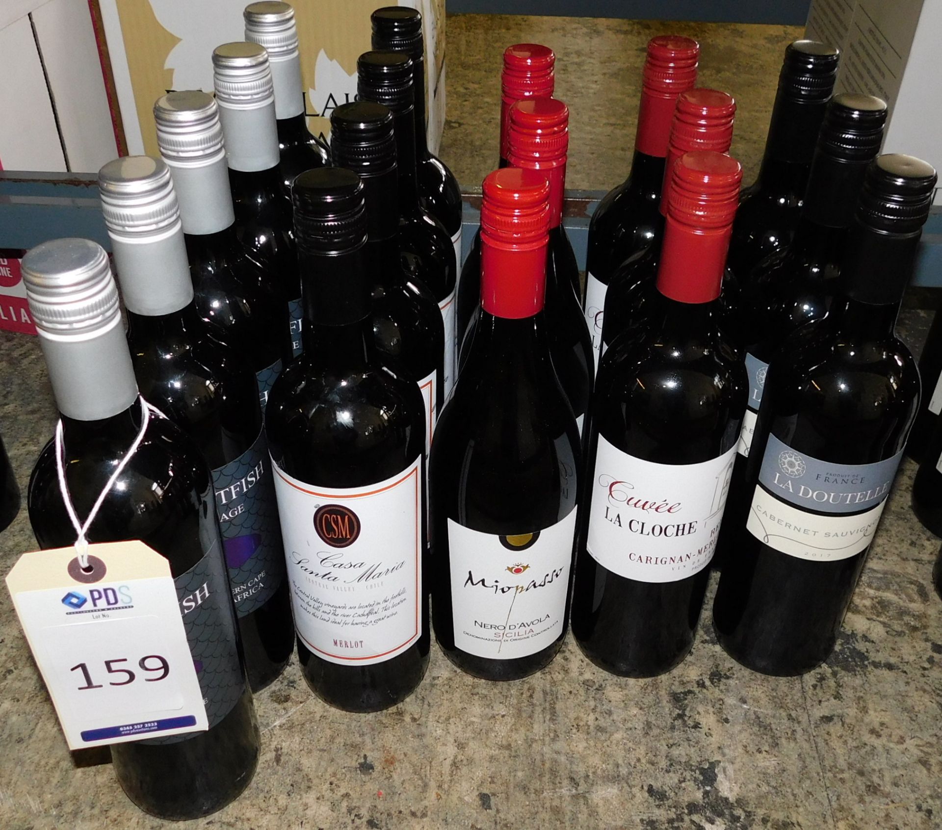 18 Bottles Red Wine, Various (Located Stockport – See General Notes for More Details)