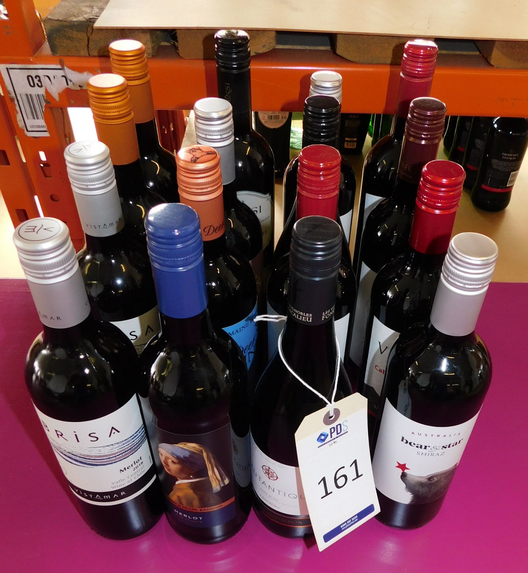 16 Bottles Red Wine, Various (Located Stockport – See General Notes for More Details)