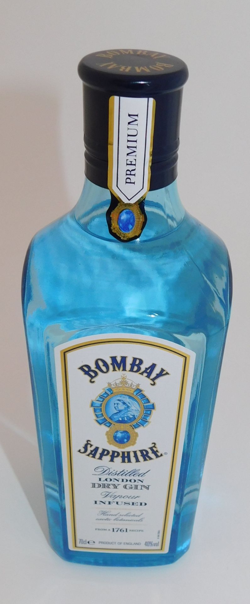 10 Bottles of Bombay Sapphire London Dry Gin, 70cl (Located Stockport – See General Notes for More