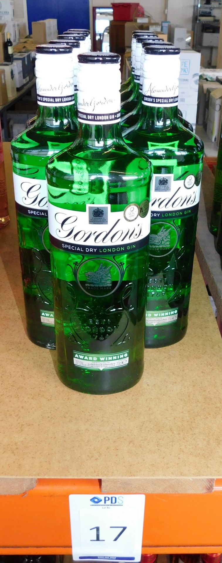 11 Bottles of Gordon’s London Dry Gin, 70cl (Located Stockport – See General Notes for More - Image 2 of 2