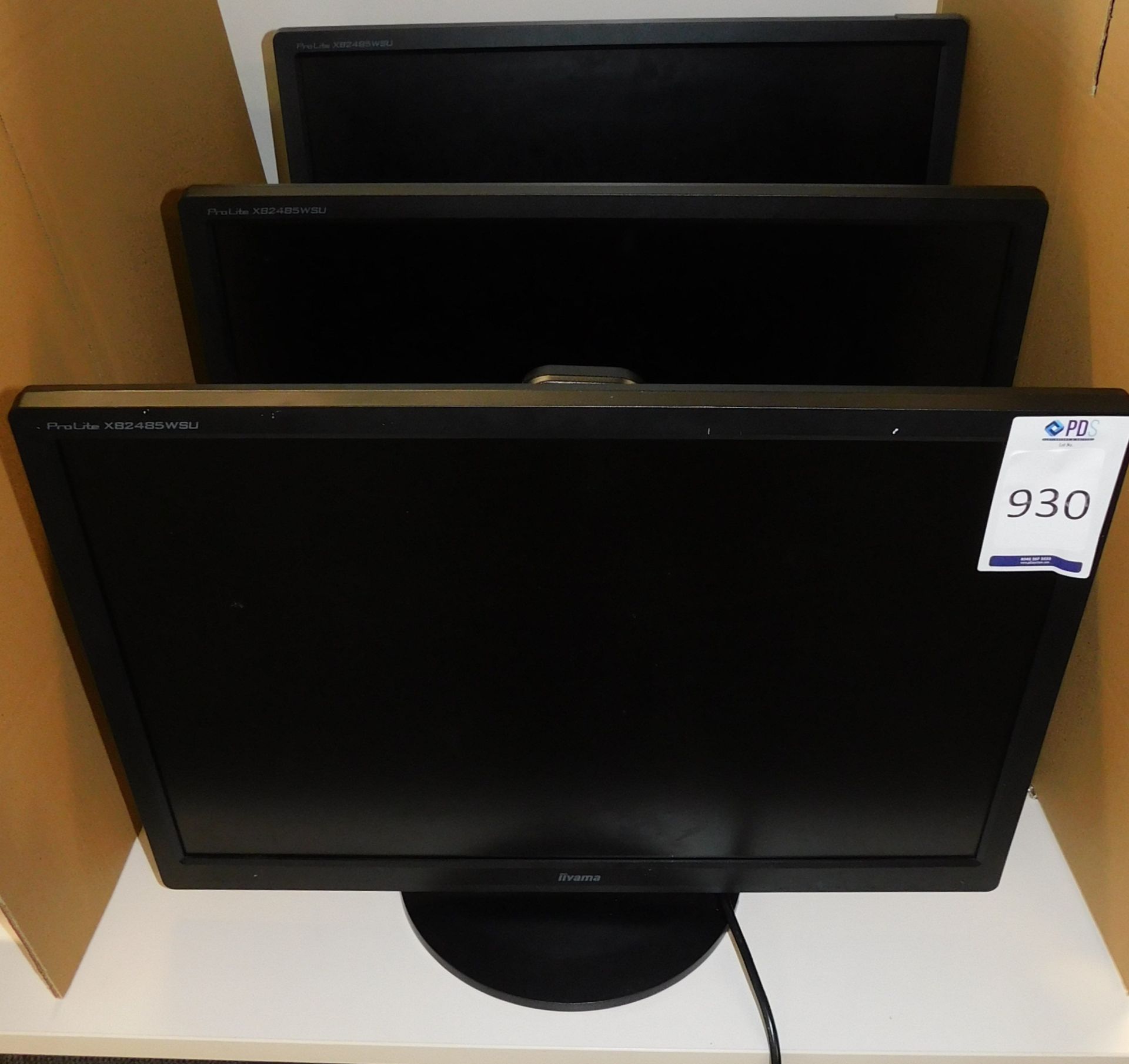 3 Iiyama XB2485WSU Monitors (Located Manchester – See General Notes for More Details)