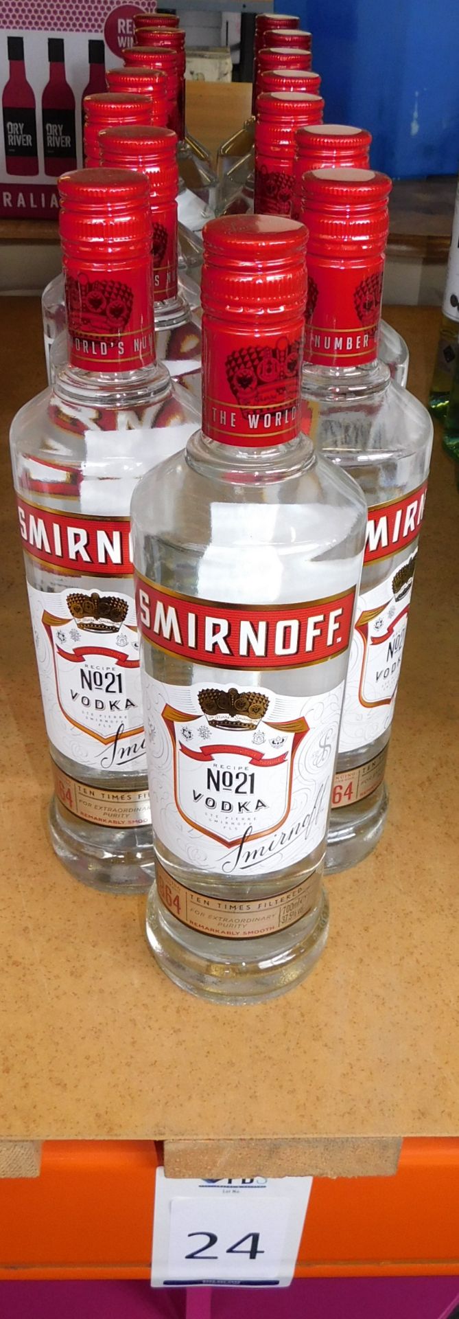 15 Bottles of Smirnoff Vodka, 700ml (Located Stockport – See General Notes for More Details) - Image 2 of 2