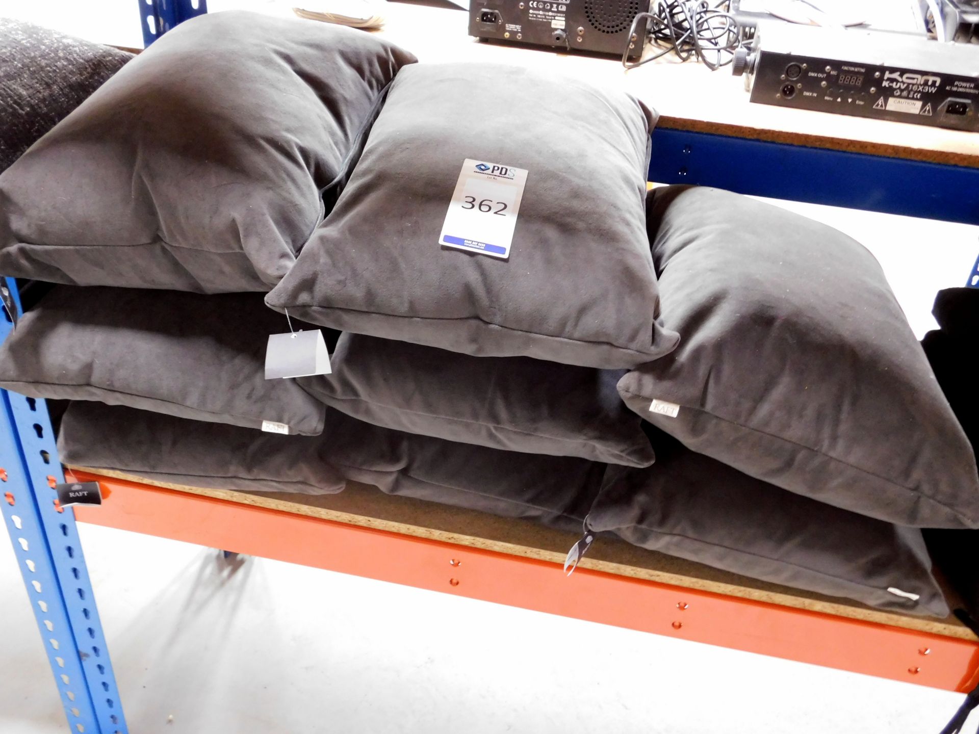 Eight Small Scatter Cushions (Located Brentwood, See General Notes for More Details)