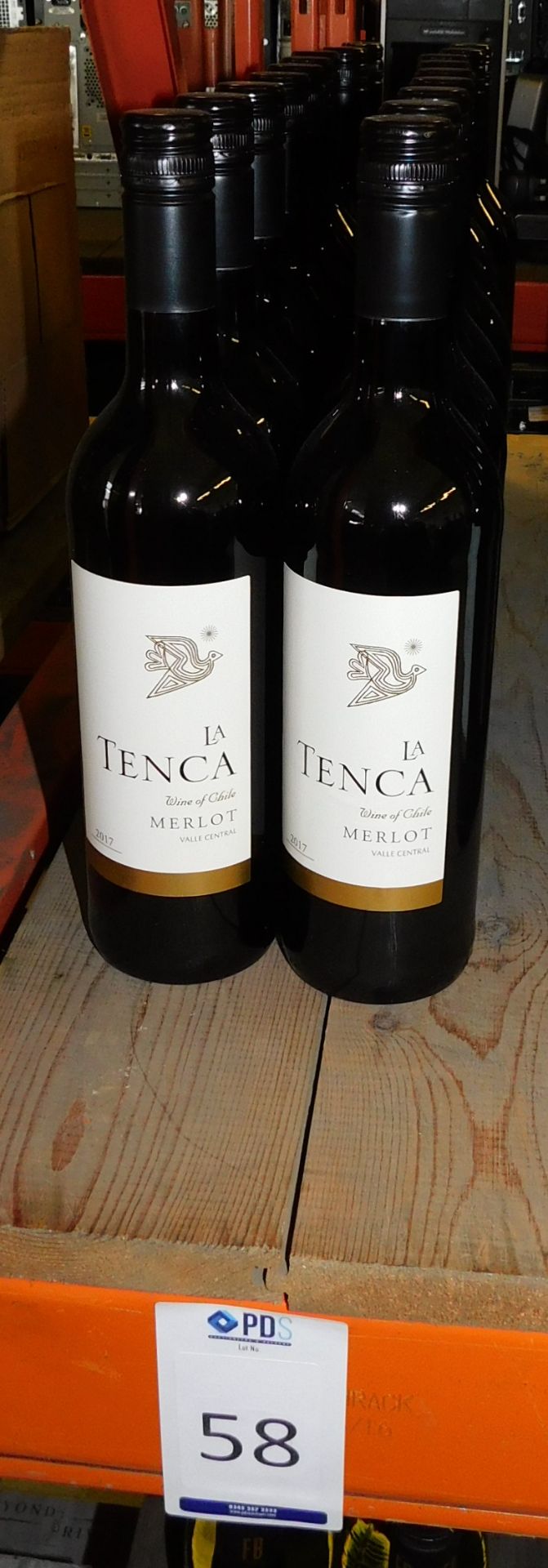 18 Bottles of La Tenca Merlot, 75cl (Located Stockport – See General Notes for More Details) - Image 2 of 2