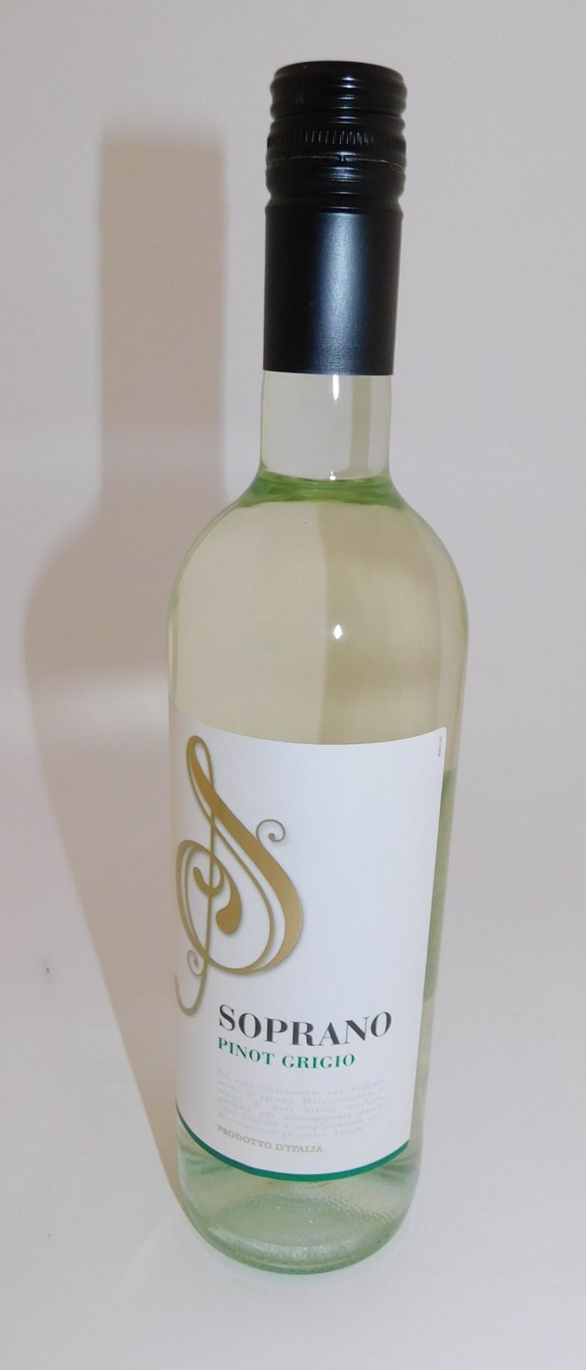 23 Bottles of Soprano Pinot Grigio, 75cl (Located Stockport – See General Notes for More Details)