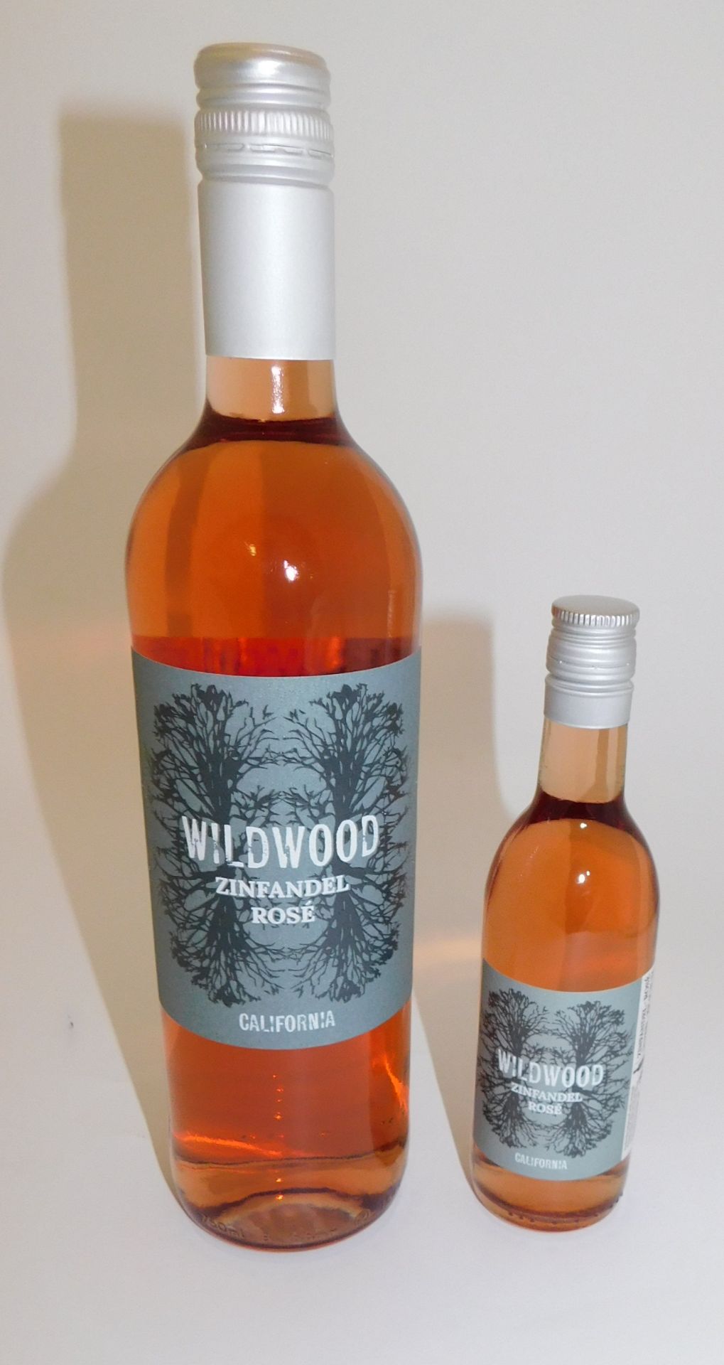12 Bottles Wildwood Zinfandel Rose, 75cl and 48 Bottles Wildwood Zinfandel Rose, 187ml (Located