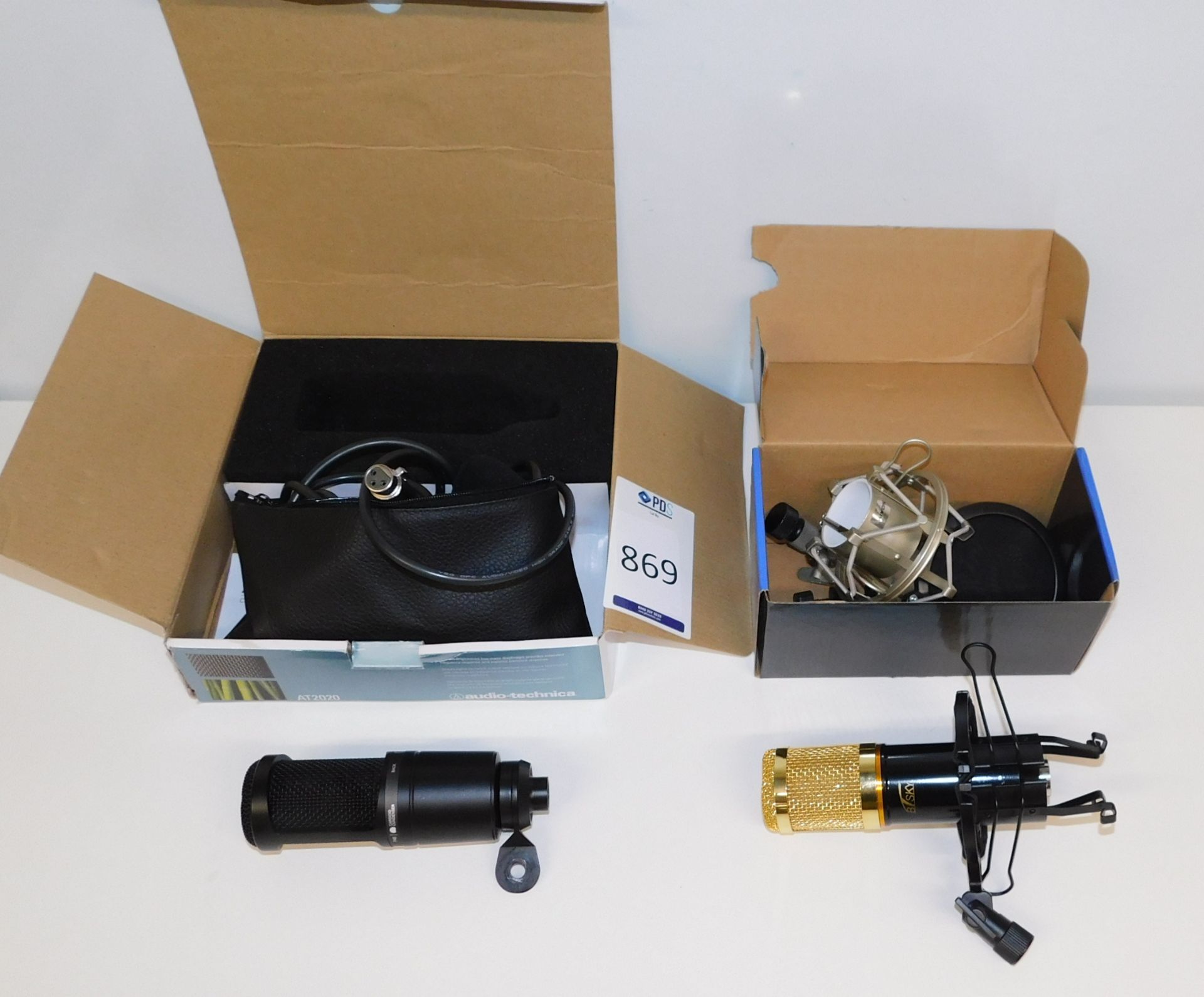 Audio-Technica P48 Cardioid Condenser Microphone & BTSKY Microphone (Located Manchester – See - Image 2 of 2