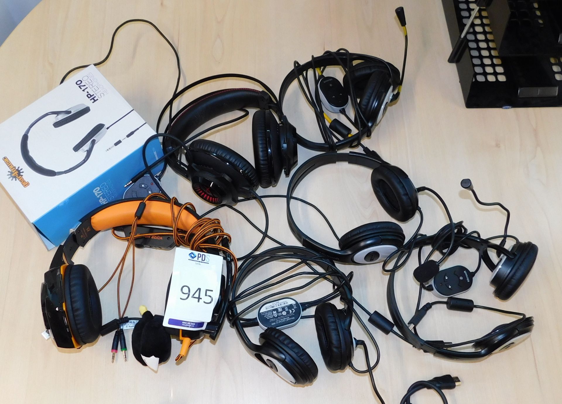 7 Various Sets of Headphones (Located Manchester – See General Notes for More Details)