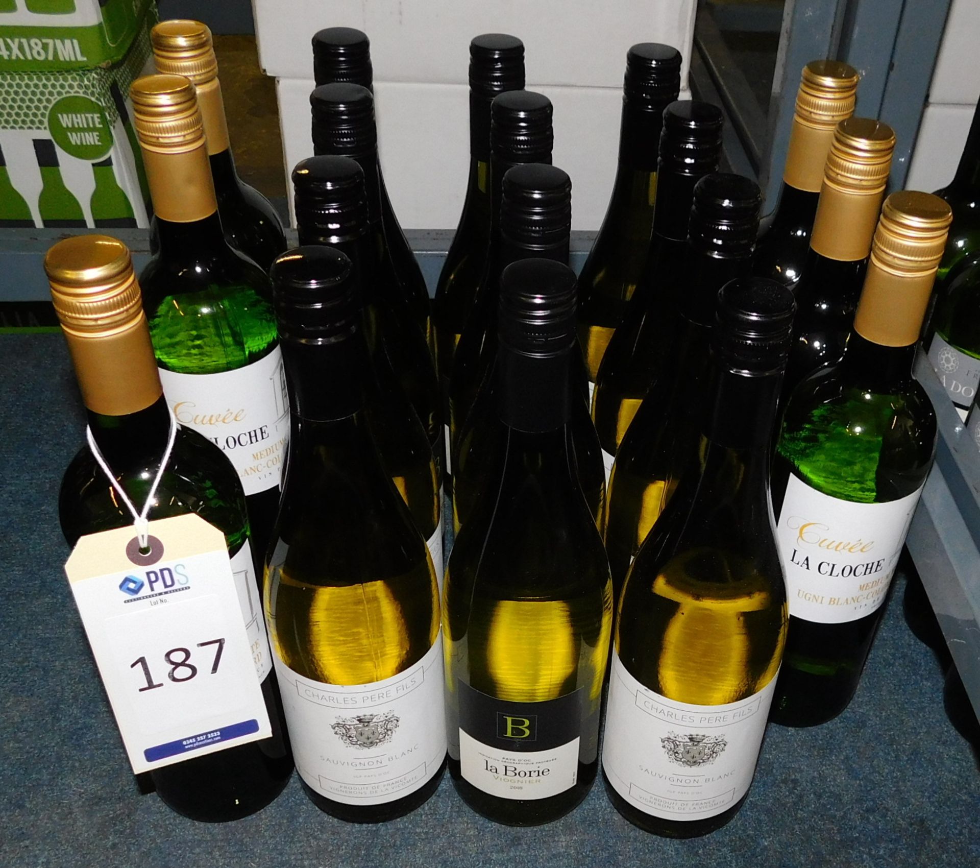 18 Bottles White Wine, Various (Located Stockport – See General Notes for More Details)